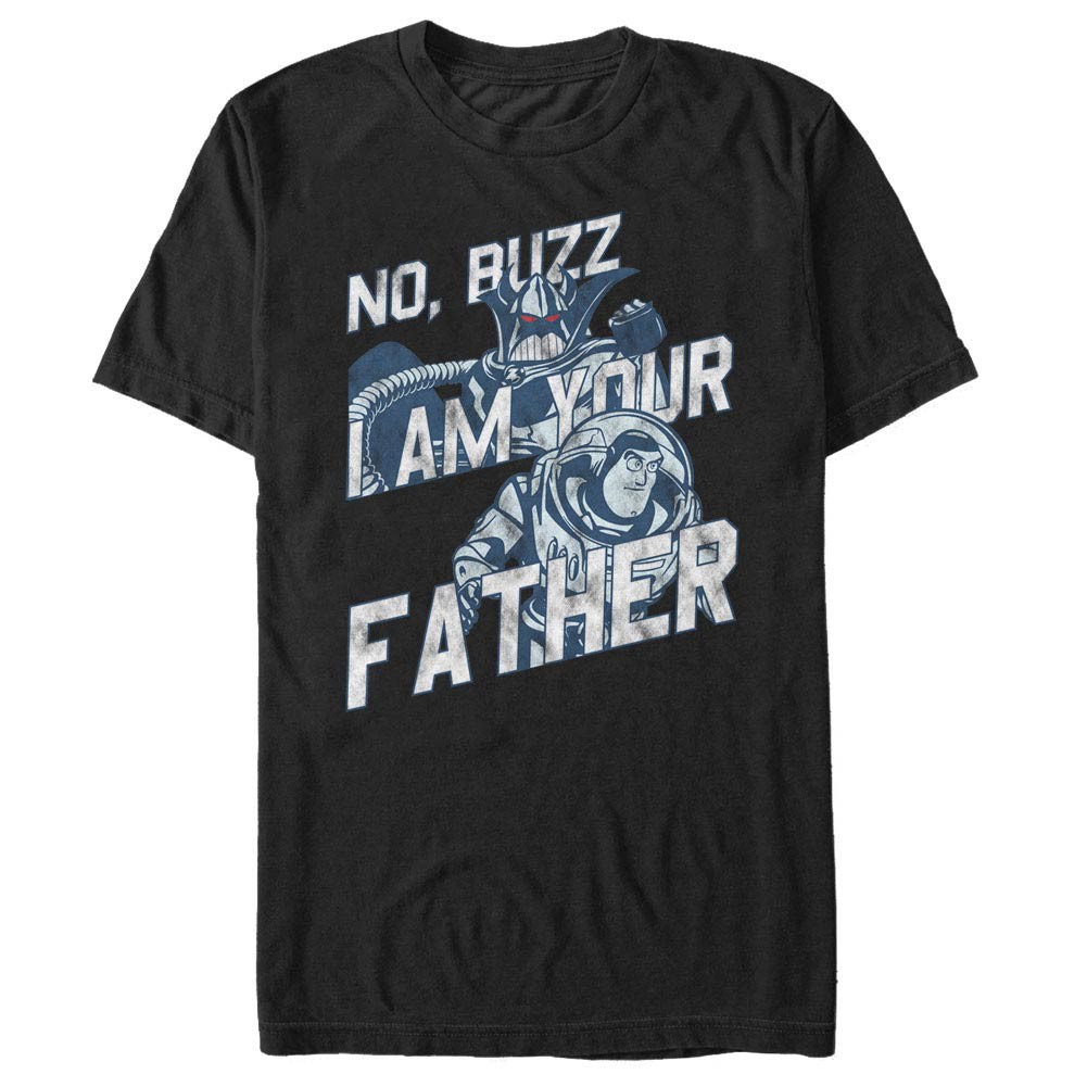 Disney Pixar Toy Story 1-3 Zerg Father Black T-Shirt