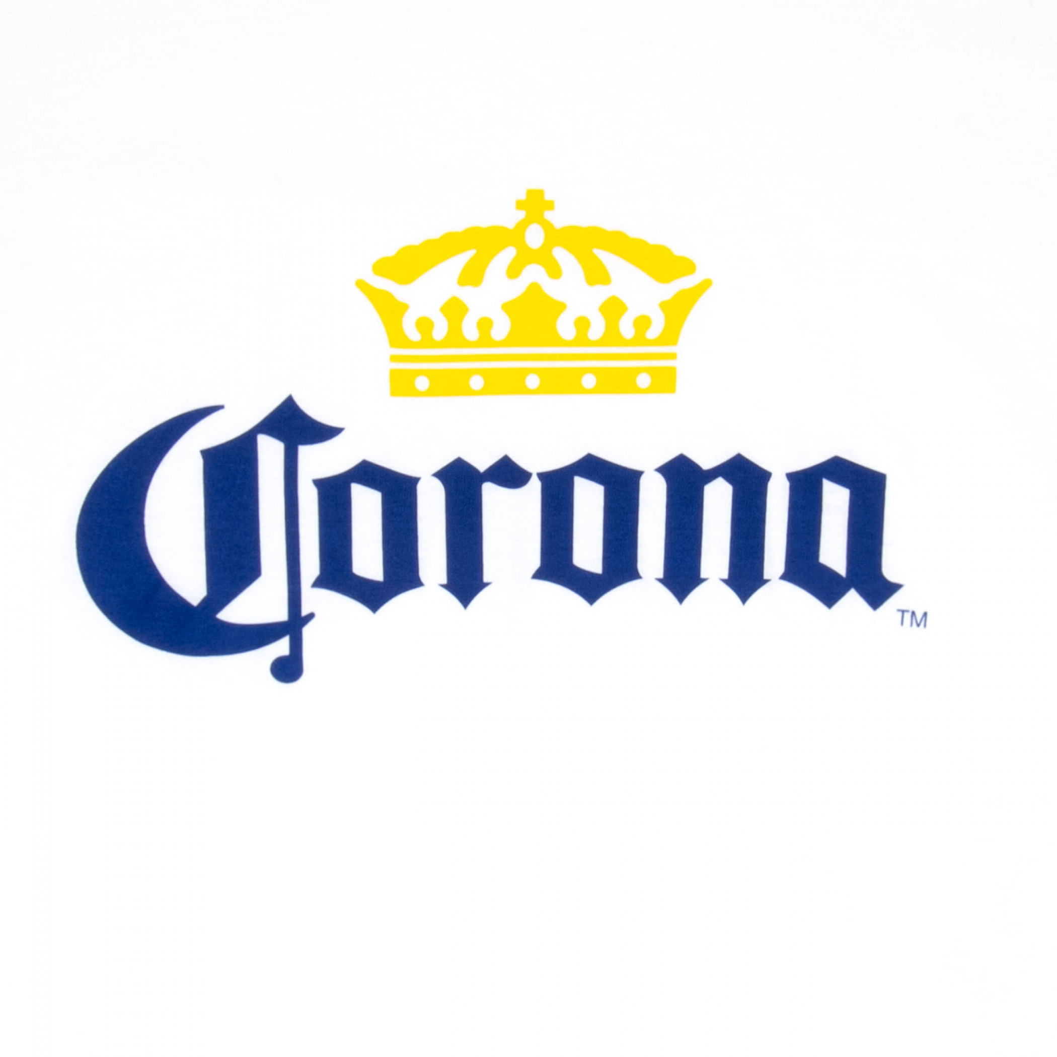 Corona Extra Men's White Beer Logo T-Shirt