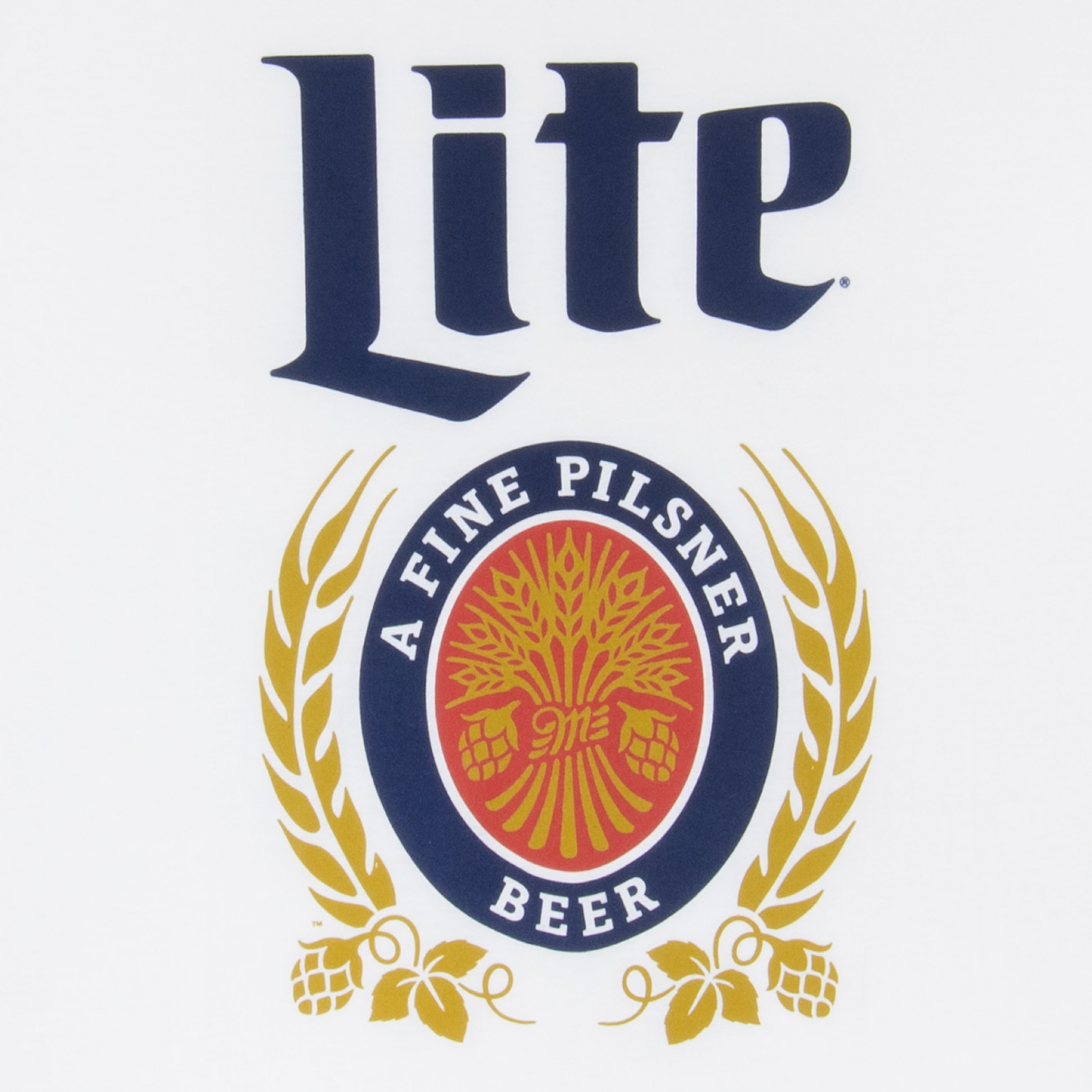 Miller Lite Logo White T-Shirt
