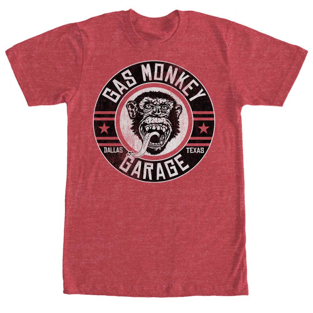 Gas Monkey Garage Ground Rider Red T-Shirt