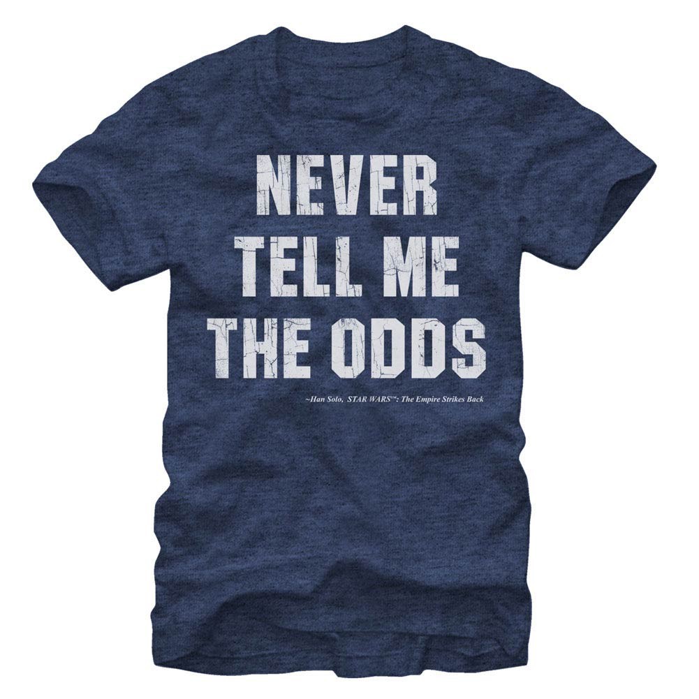 Star Wars The Odds Blue T-Shirt, Blue
