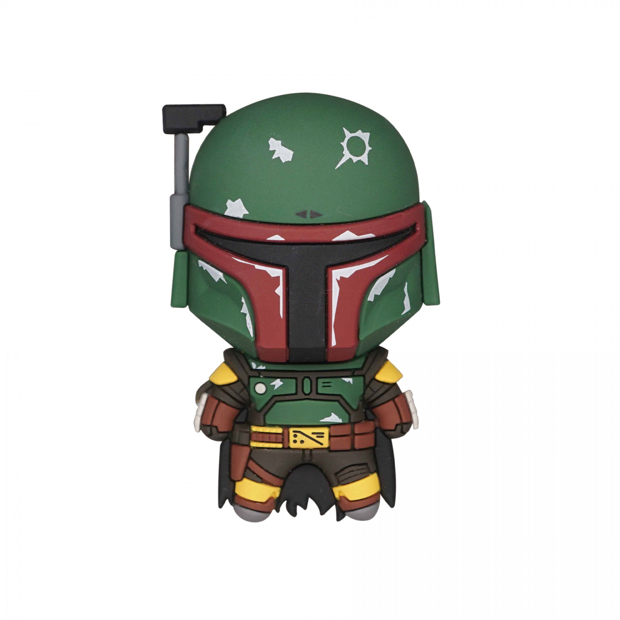 Star Wars Boba Fett Chibi 3D Foam Magnet, Green