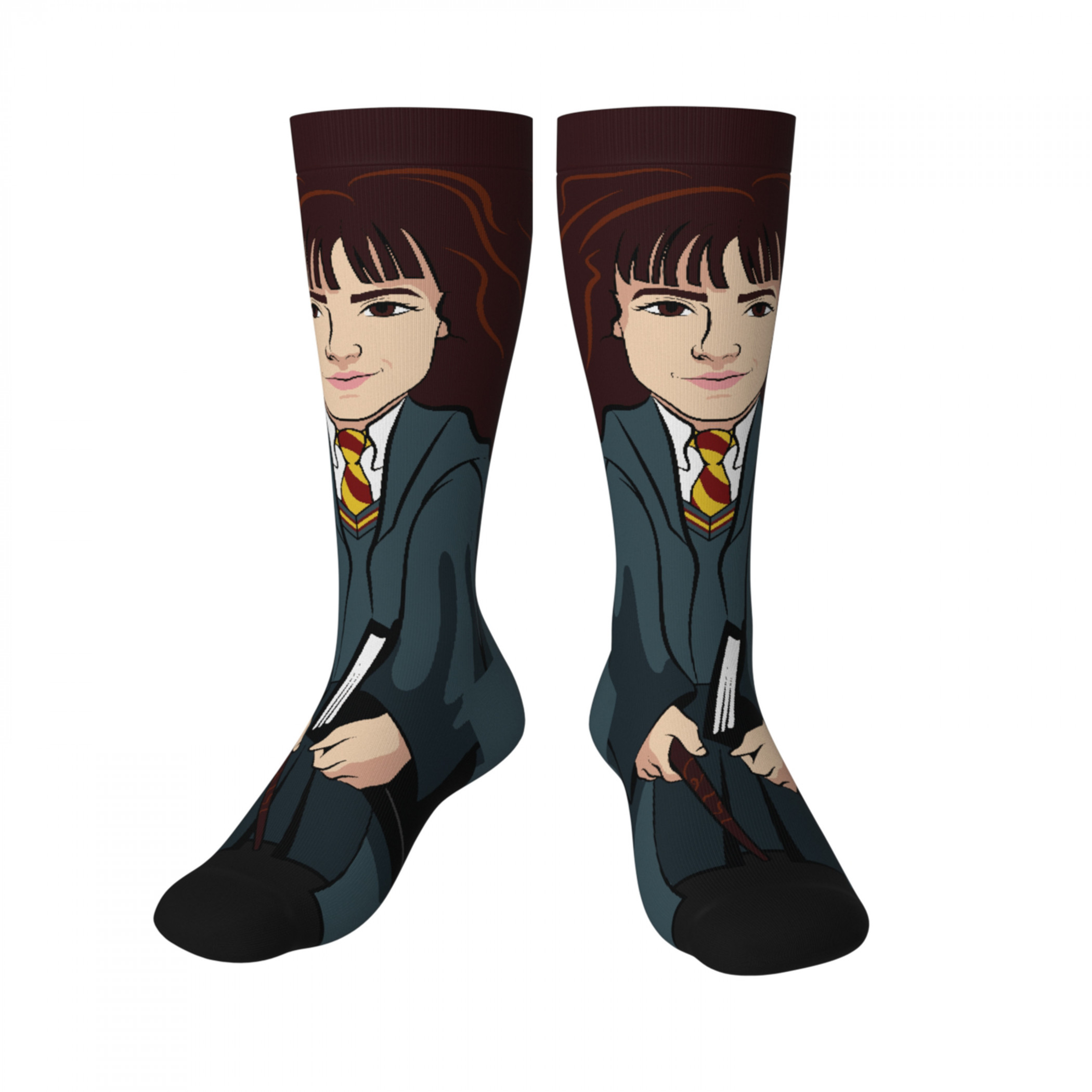 Harry Potter Hermione Granger Crossover Crew Socks, Multi-Color
