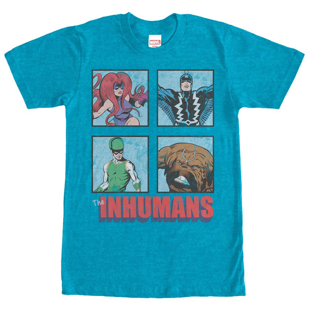 Marvel Teams Royals Blue Mens T-Shirt, Blue
