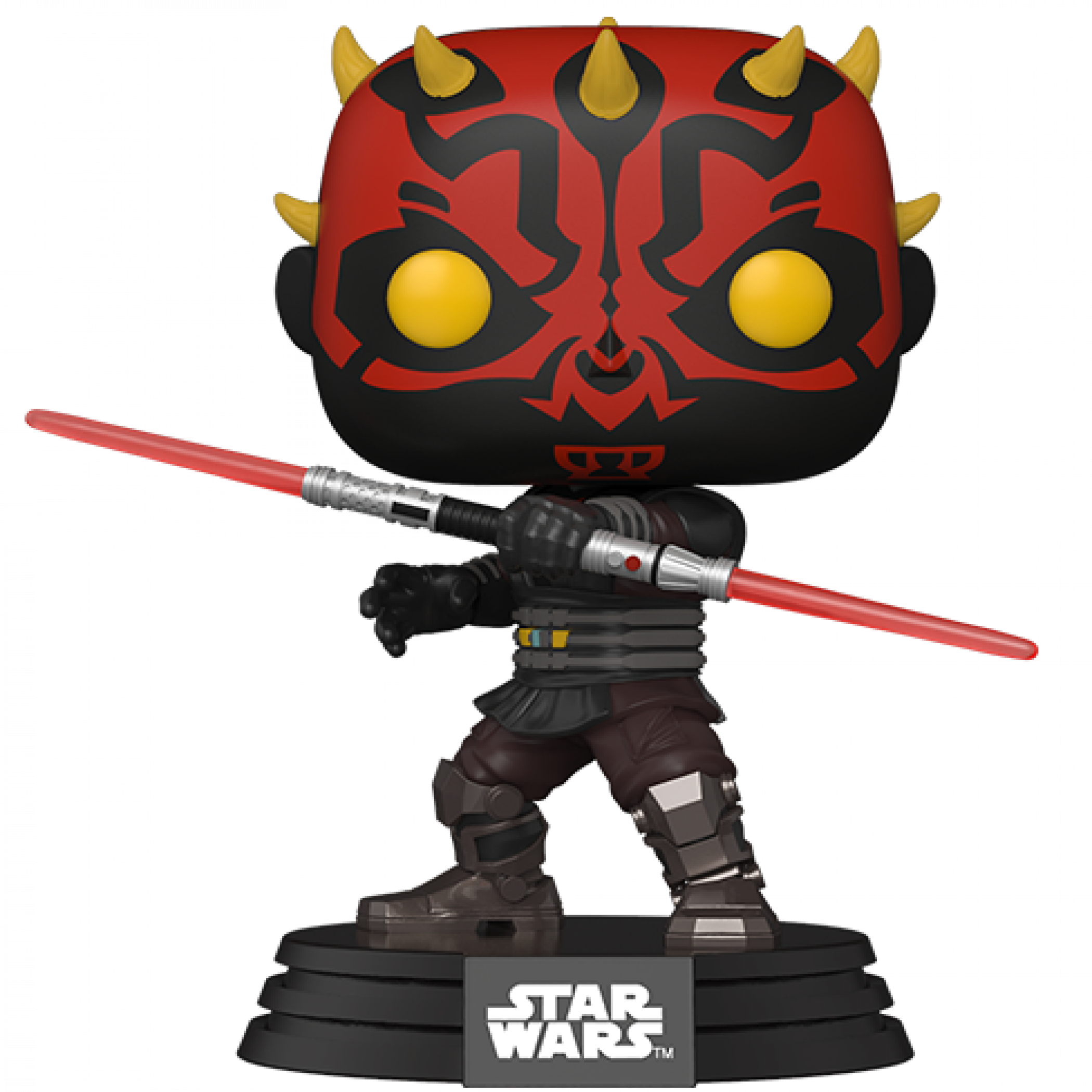 Star Wars Darth Maul Clone Wars Funko Pop! Vinyl Figure, Multi-Color