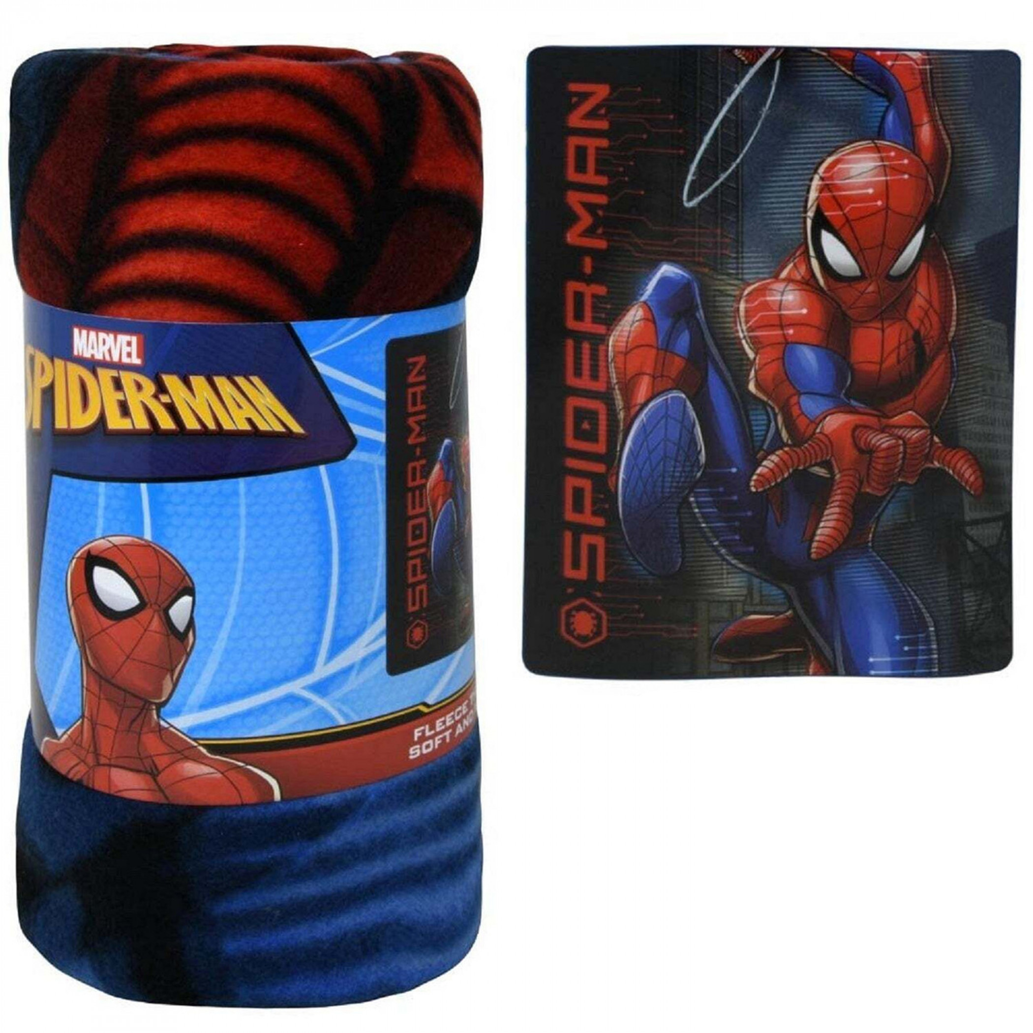Spider-Man High Tech Webs 45'x60' Fleece Throw Blanket, Multi-Color