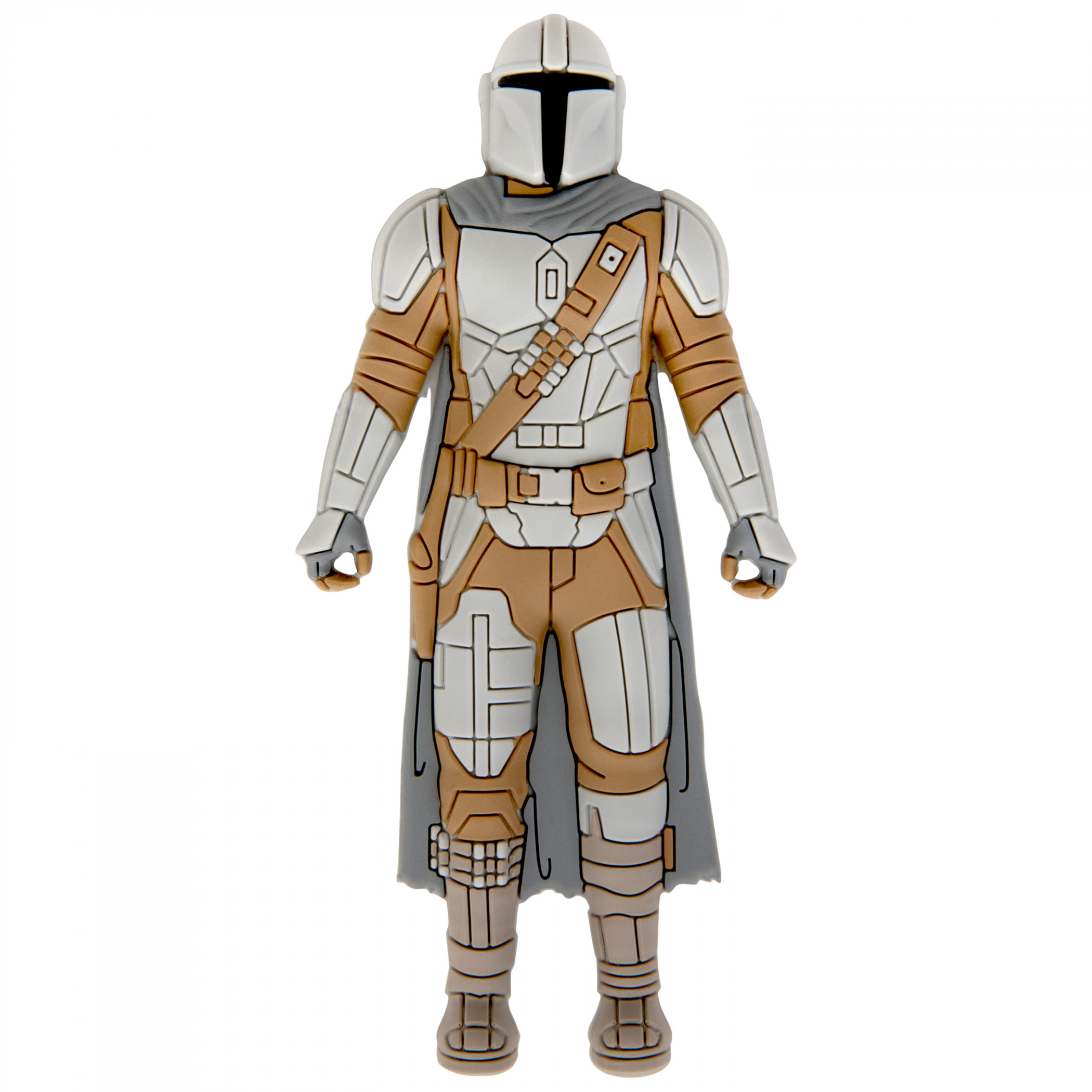 Star Wars The Mandalorian Character Bendable Magnet, Multi-Color