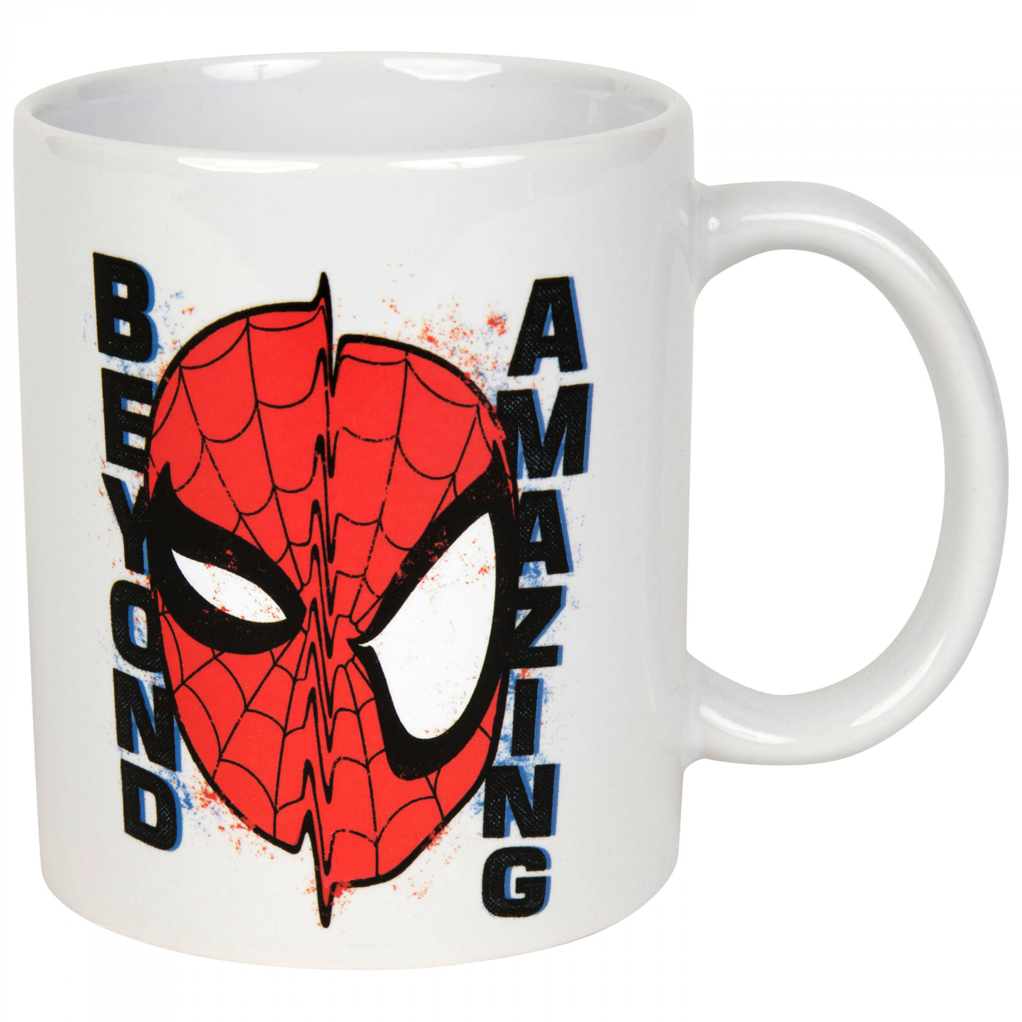 Spider-Man Beyond Amazing Two-Faced Mug, White