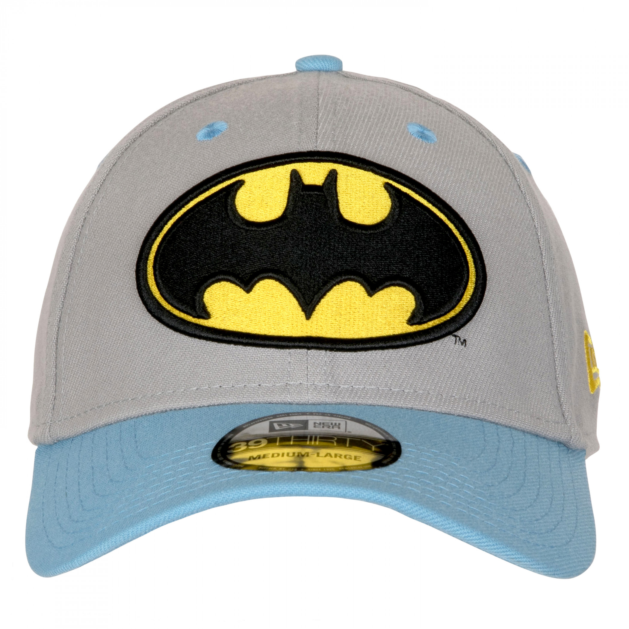 Batman Vintage Colorway New Era 39Thirty Fitted Hat Grey eBay