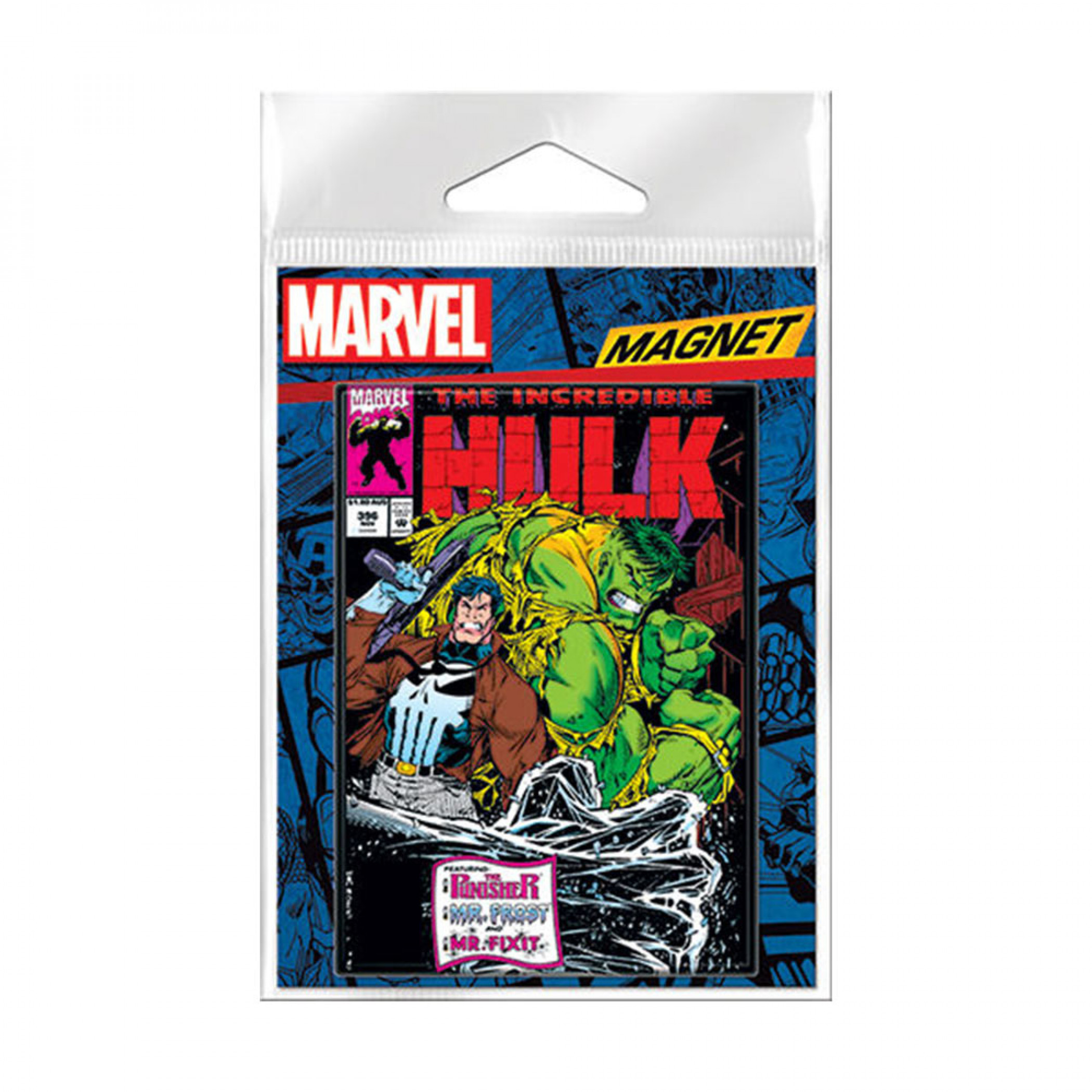 The Incredible Hulk Comic Cover Carded Magnet, Green