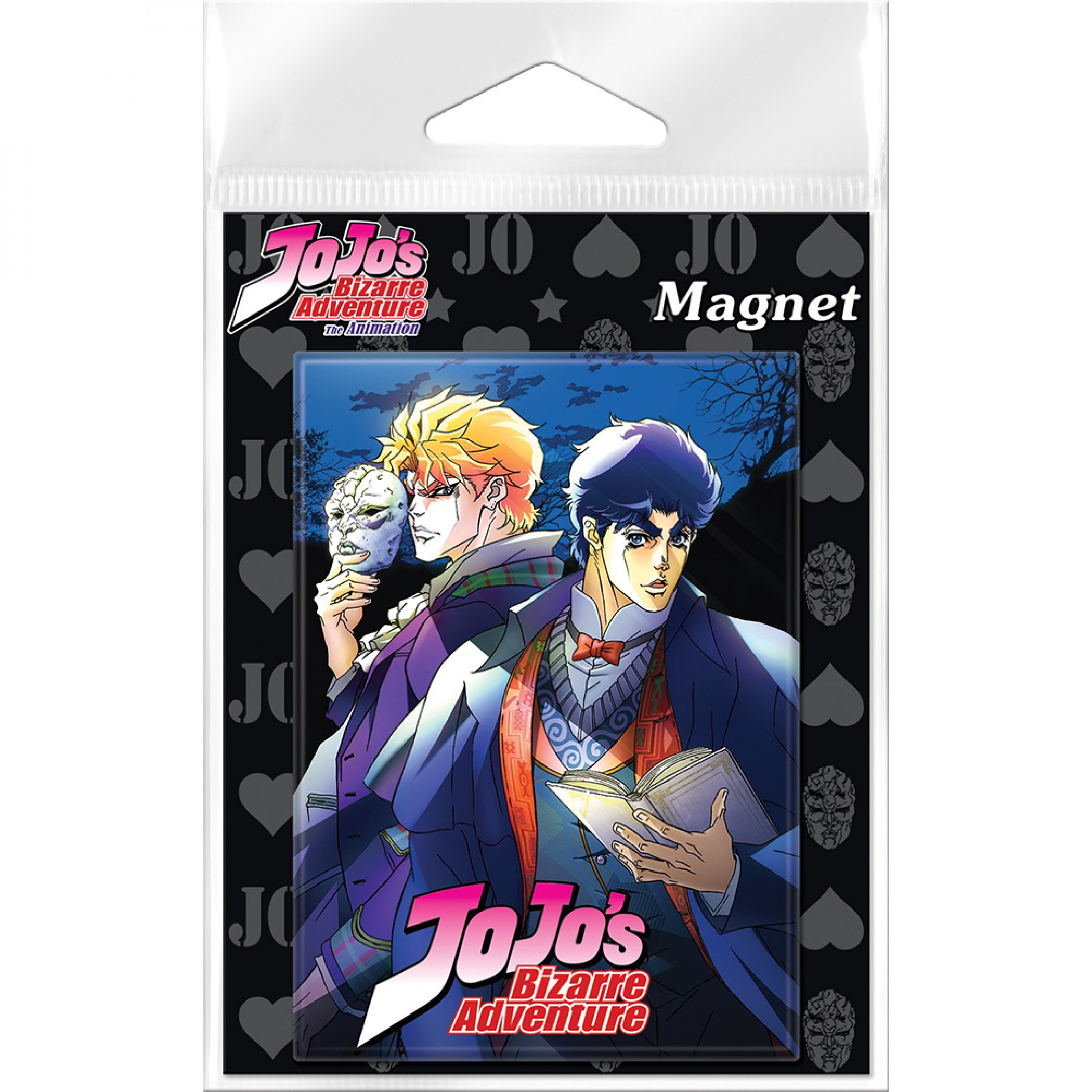 Jojo's Bizarre Adventure Phantom Blood Manga Cover Magnet, Multi-Color
