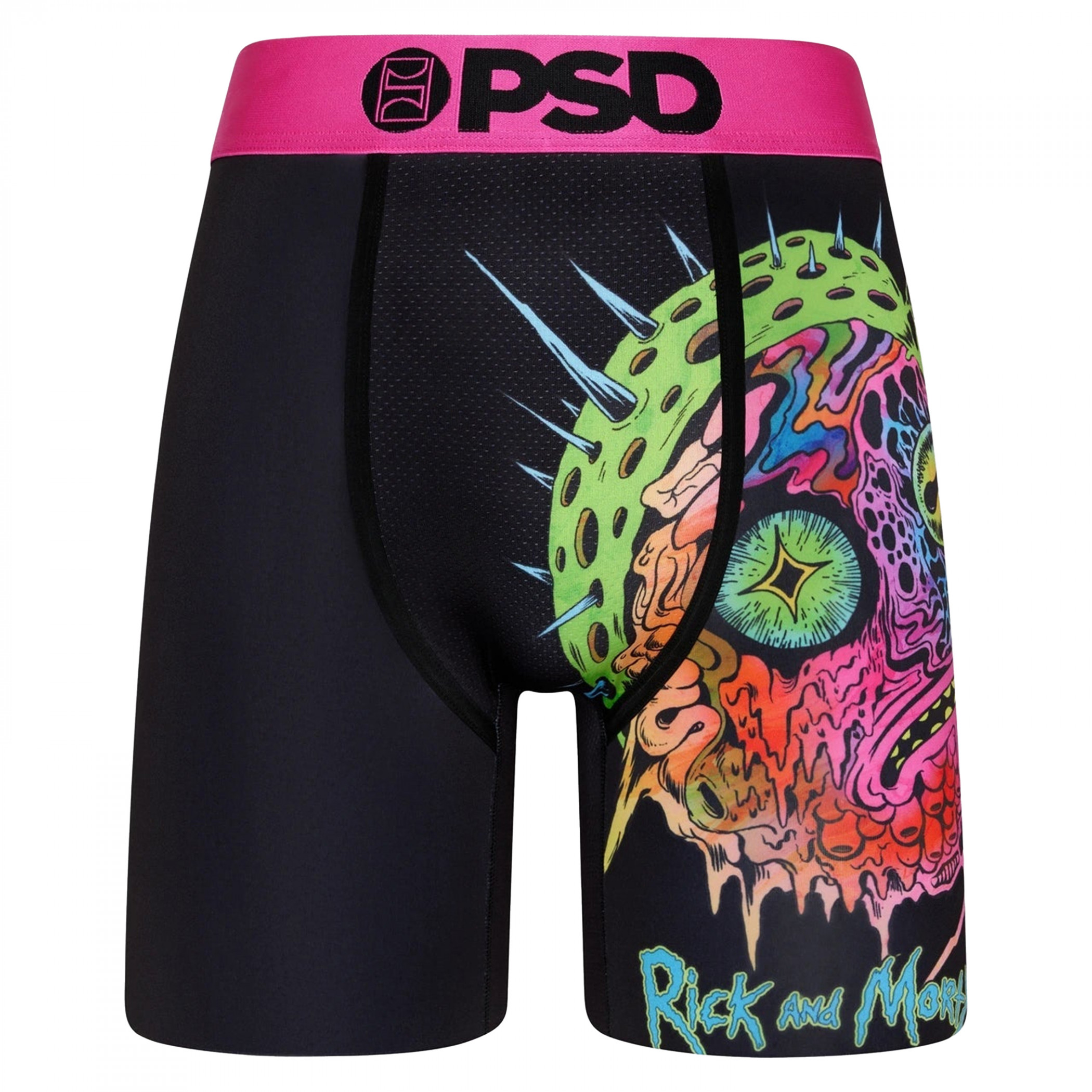 Rick And Morty Acid PSD Boxer Briefs, Multi-Color