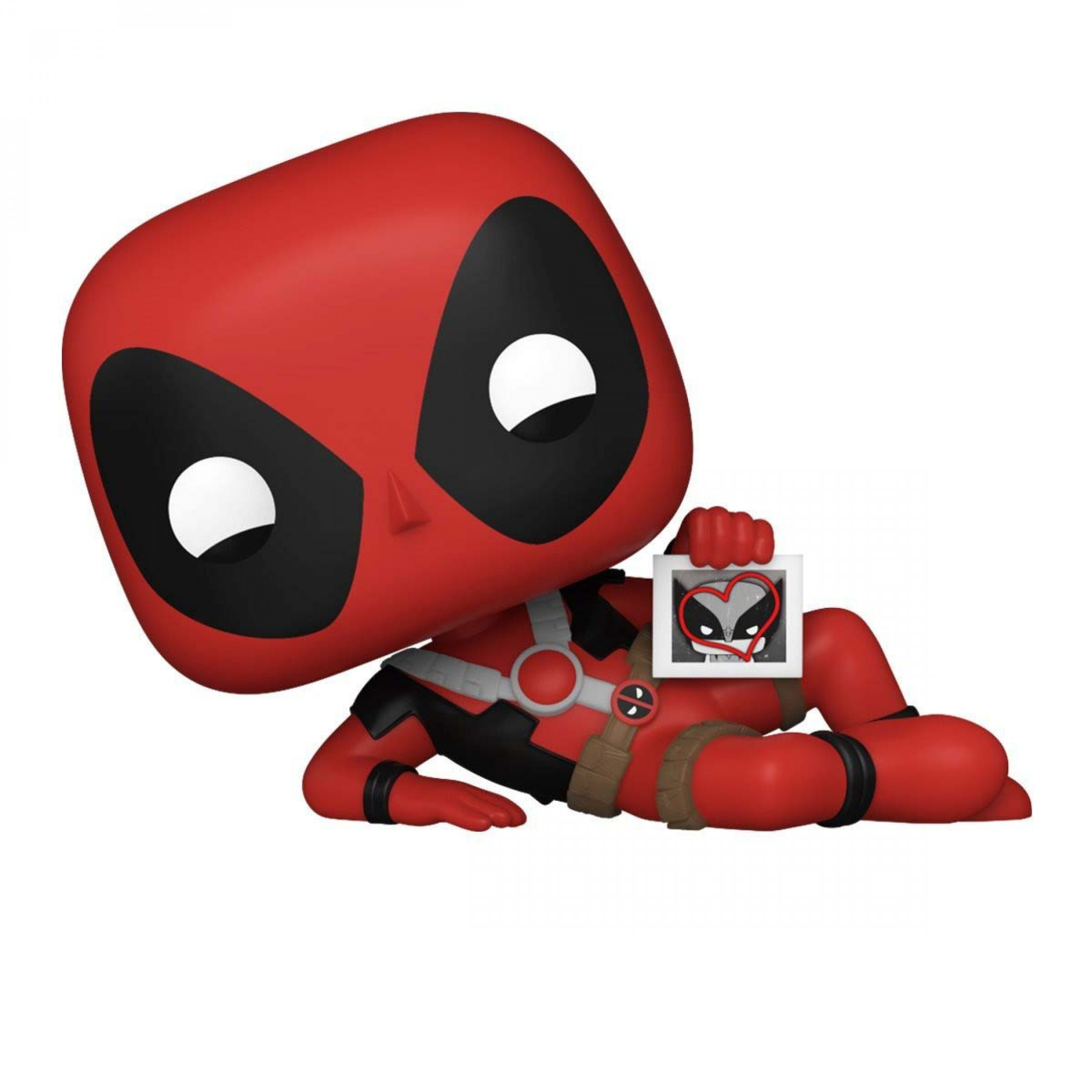 Deadpool Hearts Wolverine Funko Pop! Vinyl Figure, Red