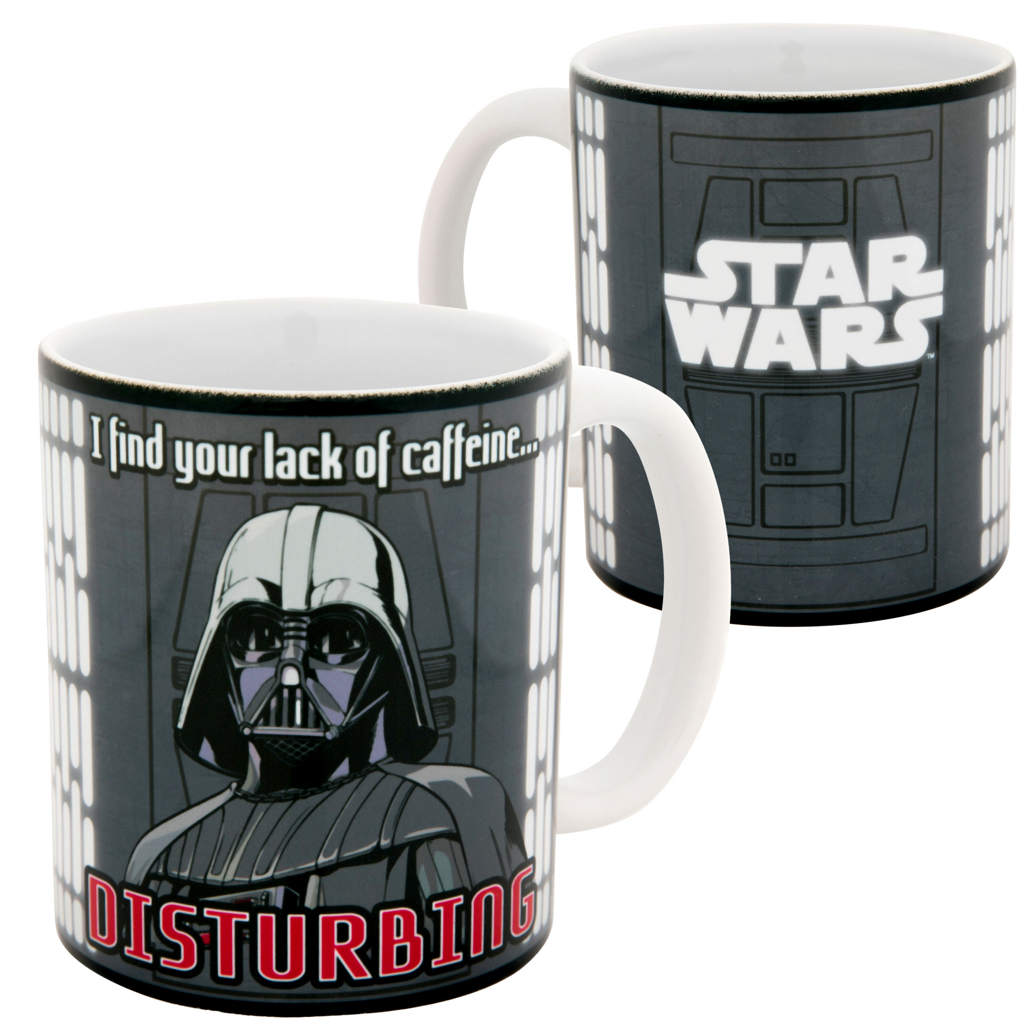 Star Wars Lack of Caffeine 11oz Ceramic Mug, Multi-Color