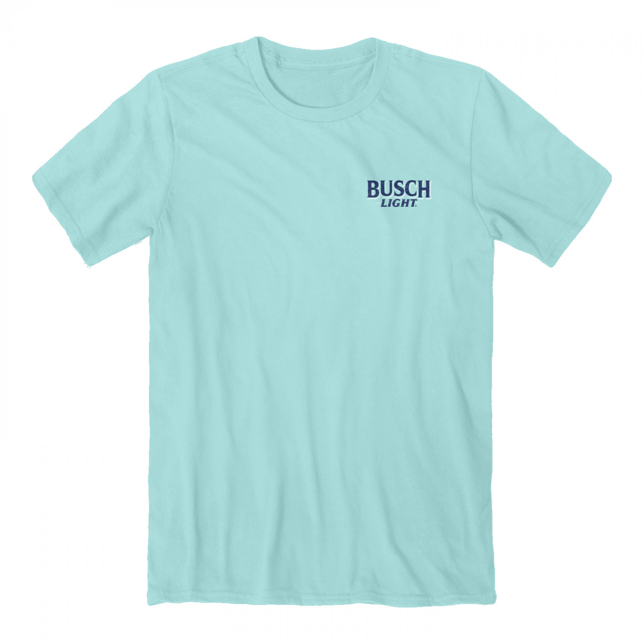 Busch Light Man's Best Friend Front and Back Print T-Shirt-3XLarge