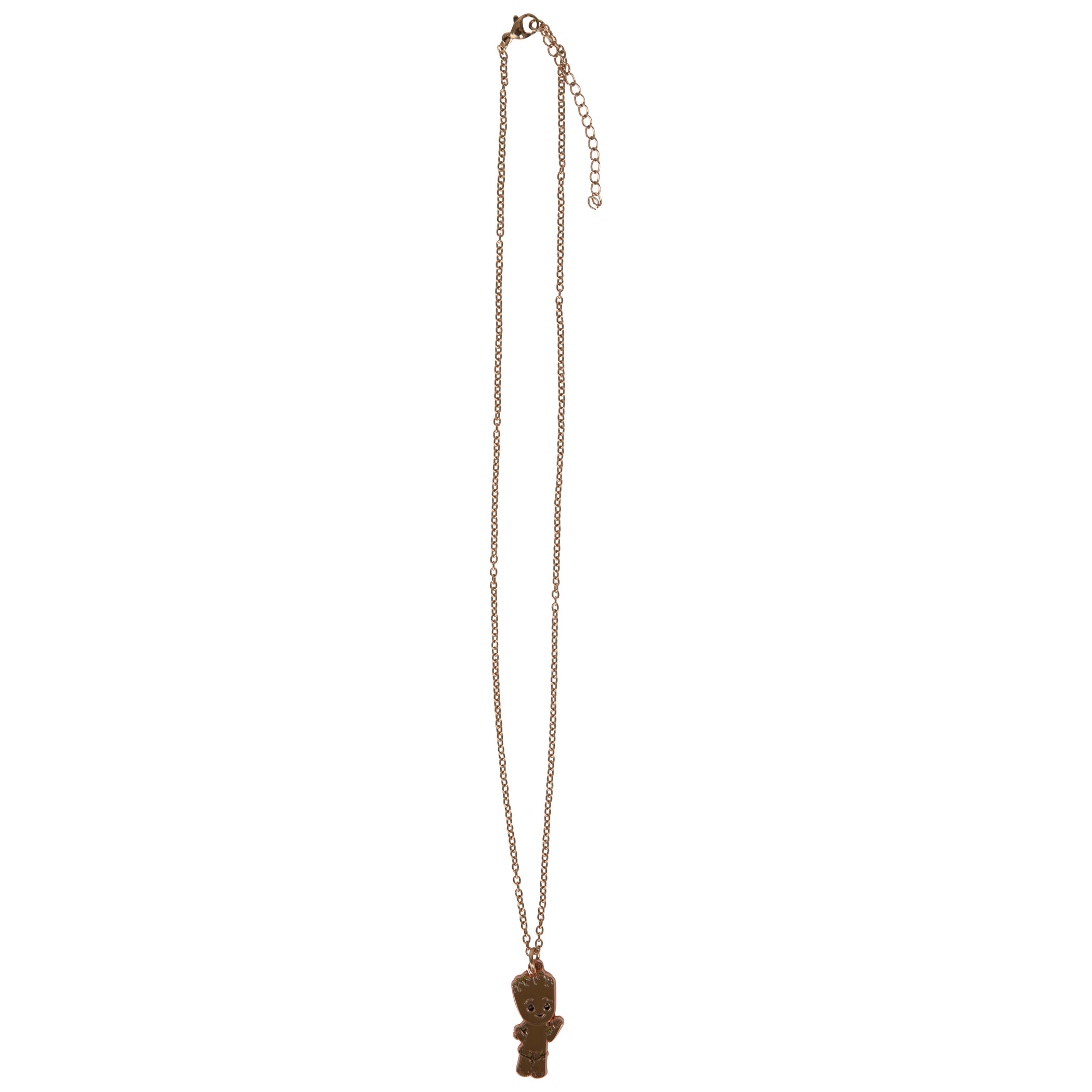 Guardians of The Galaxy Chibi Groot Pendant Necklace, Brown