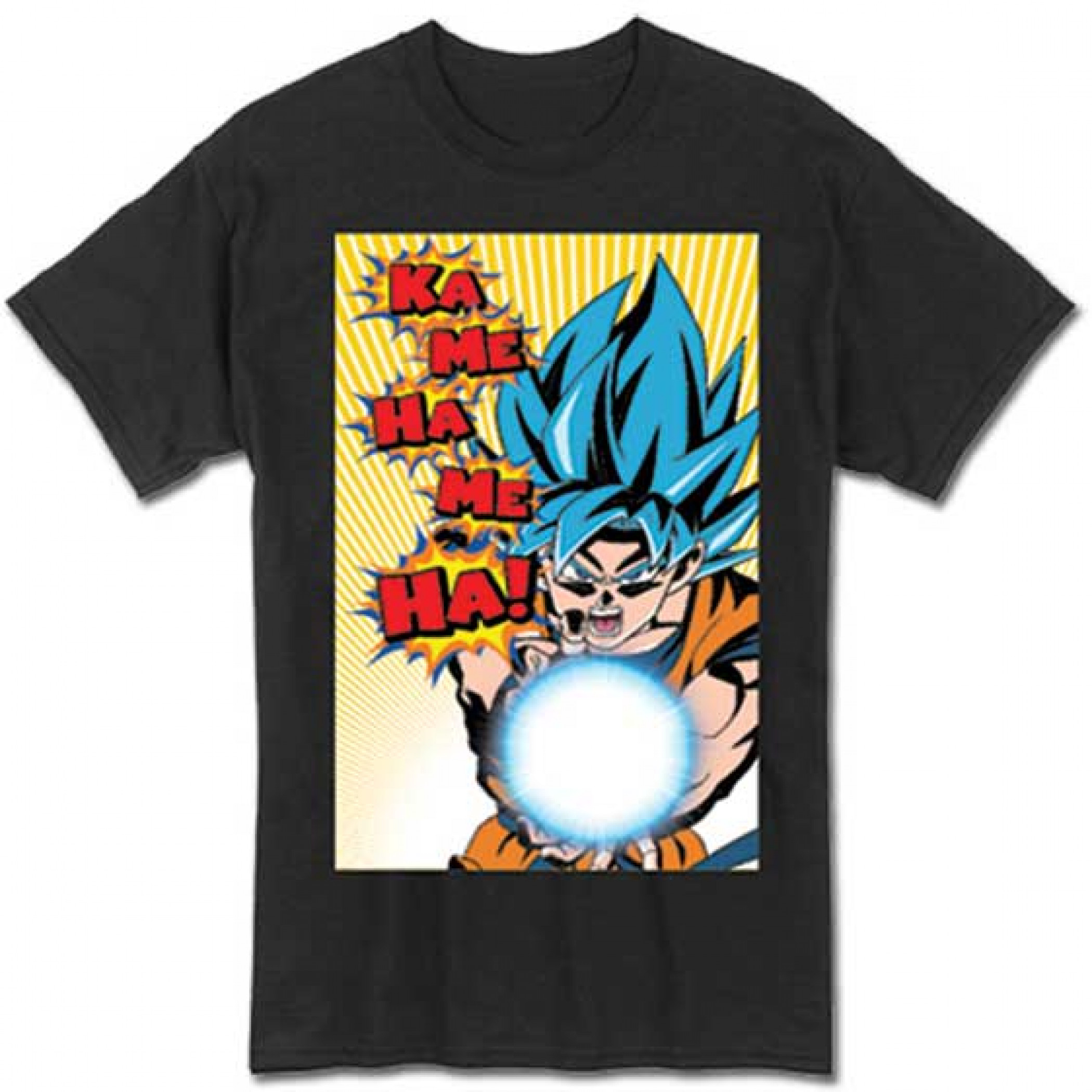 Dragon Ball Super Ka Me Ha Me Ha! T-Shirt, Black