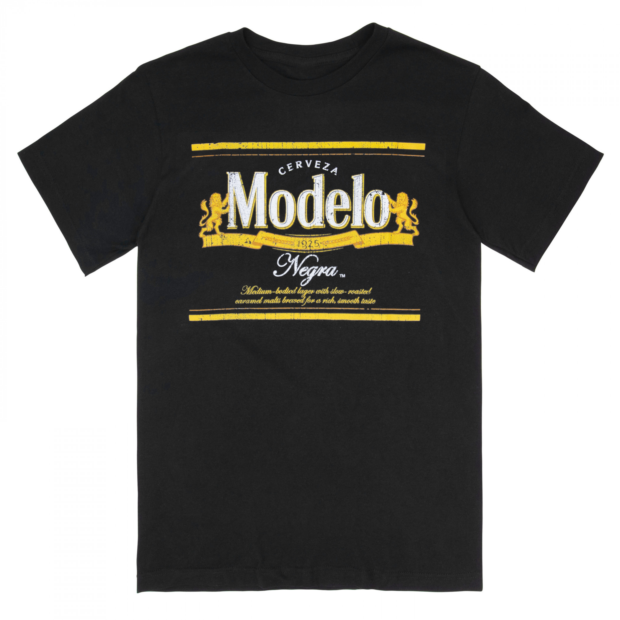 Modelo Negra Men's Beer Logo T-Shirt