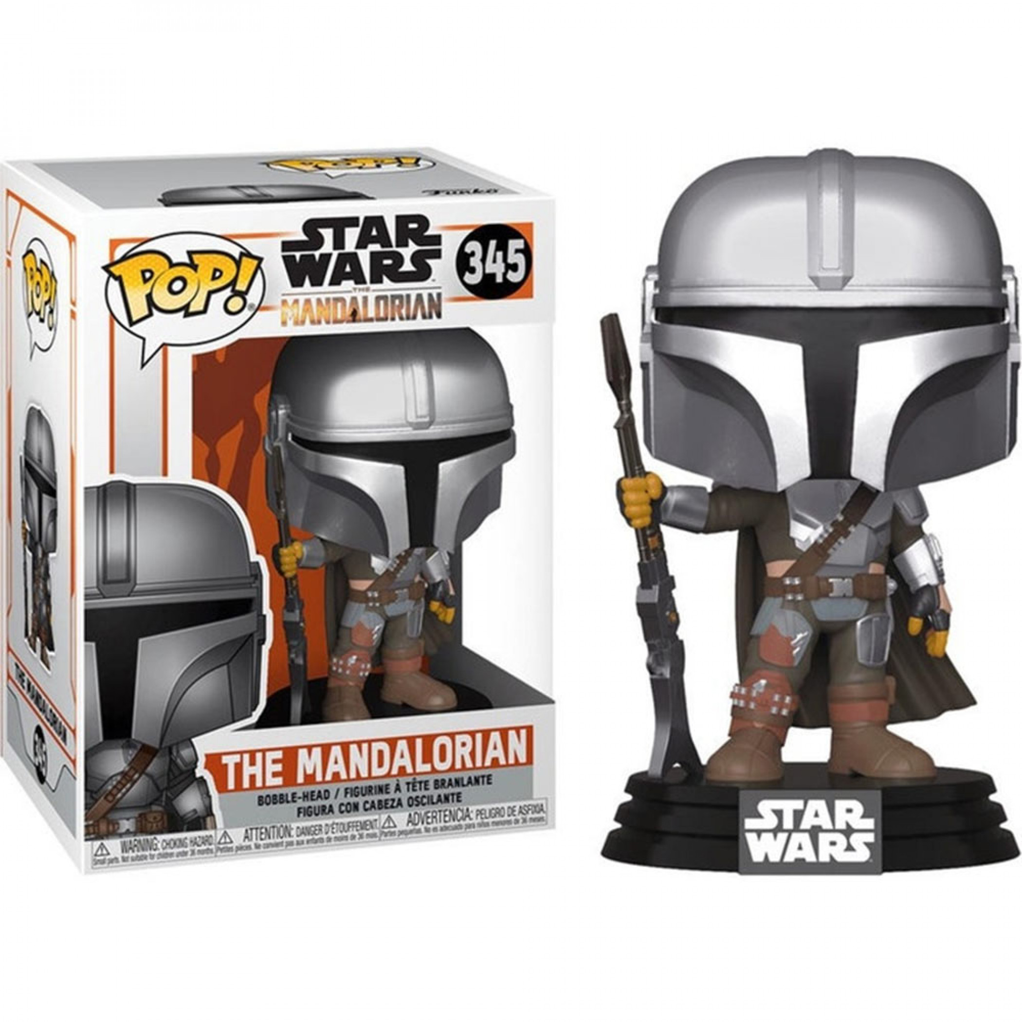 Star Wars Mandalorian - The Mandalorian Funko Pop!, Multi-Color