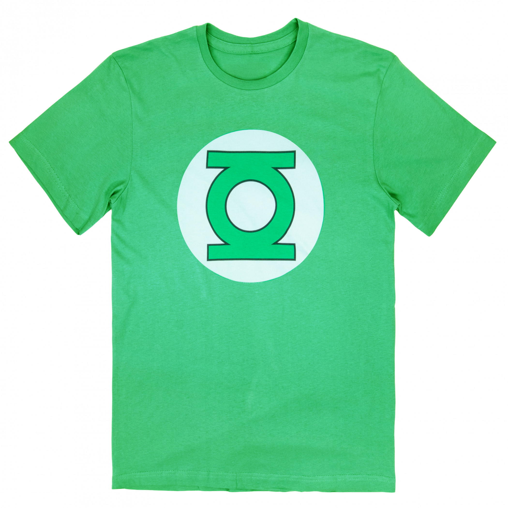 Green Lantern Classic Logo Men's T-Shirt, Green