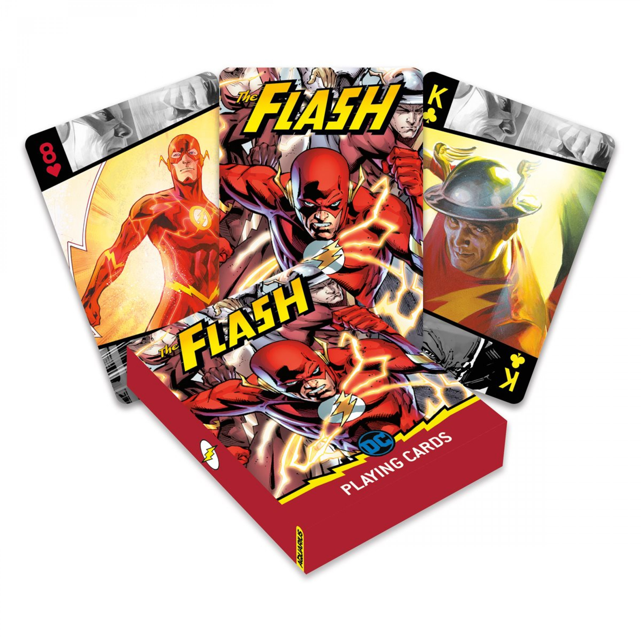 DC Comics The Flash Panels Deck of Playing Cards, Multi-Color
