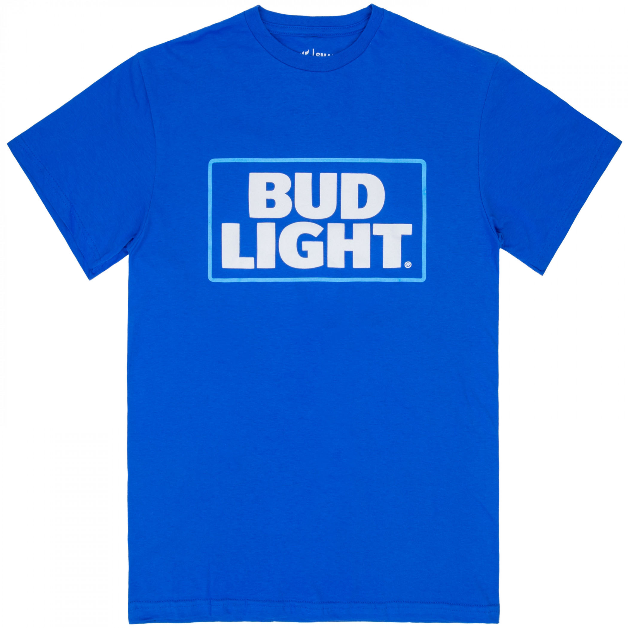 Bud Light New Logo Men's Royal Blue T-Shirt