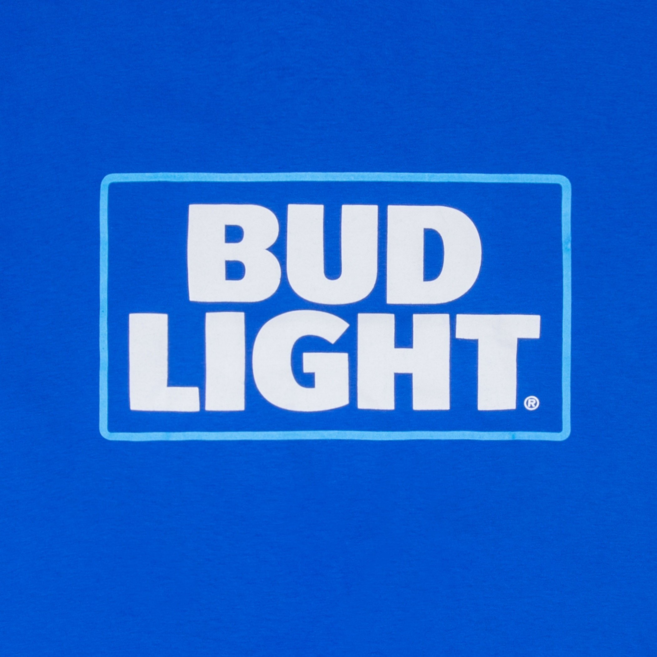 Bud Light New Logo Men's Royal Blue T-Shirt