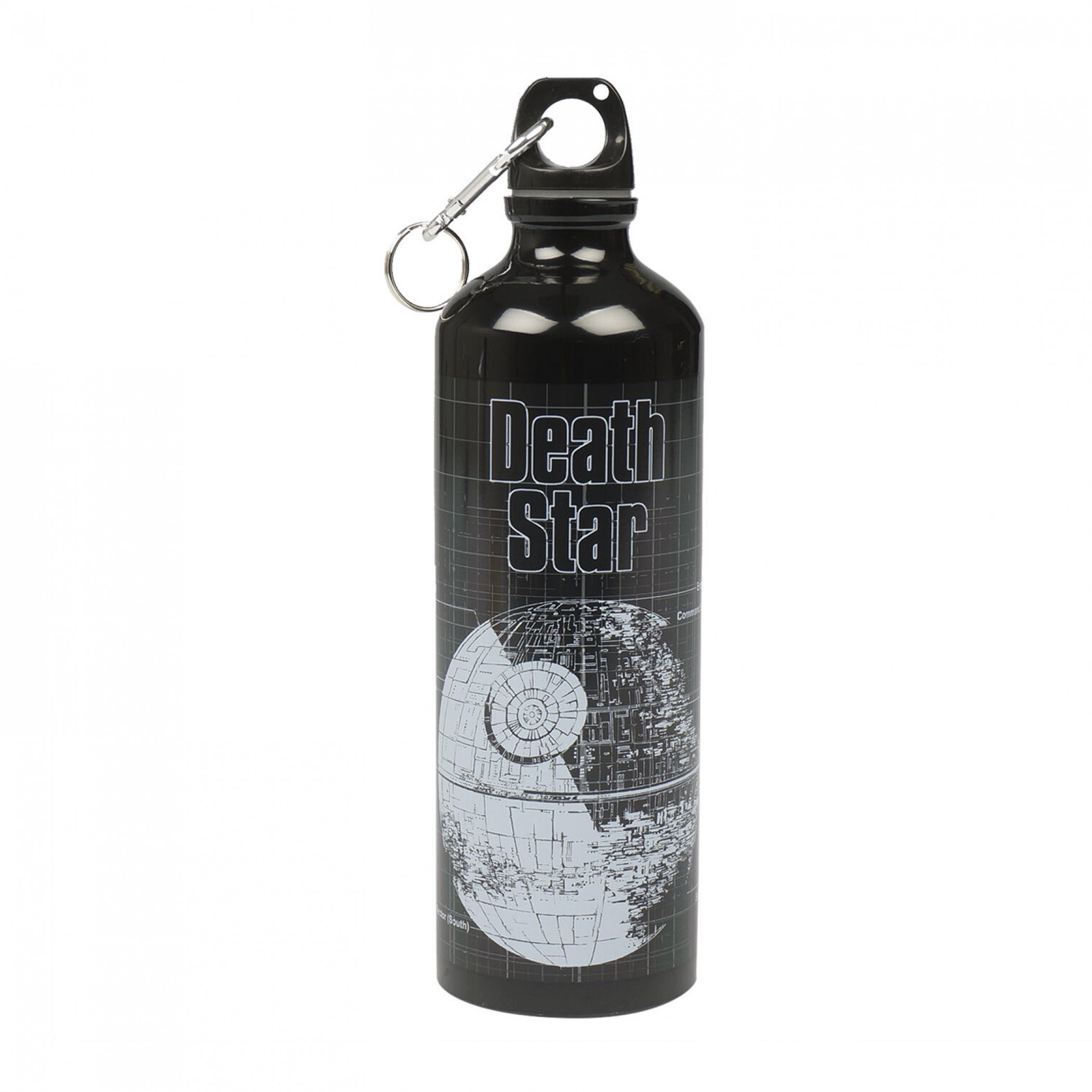 Death Star 25 Ounce Water Bottle, Black