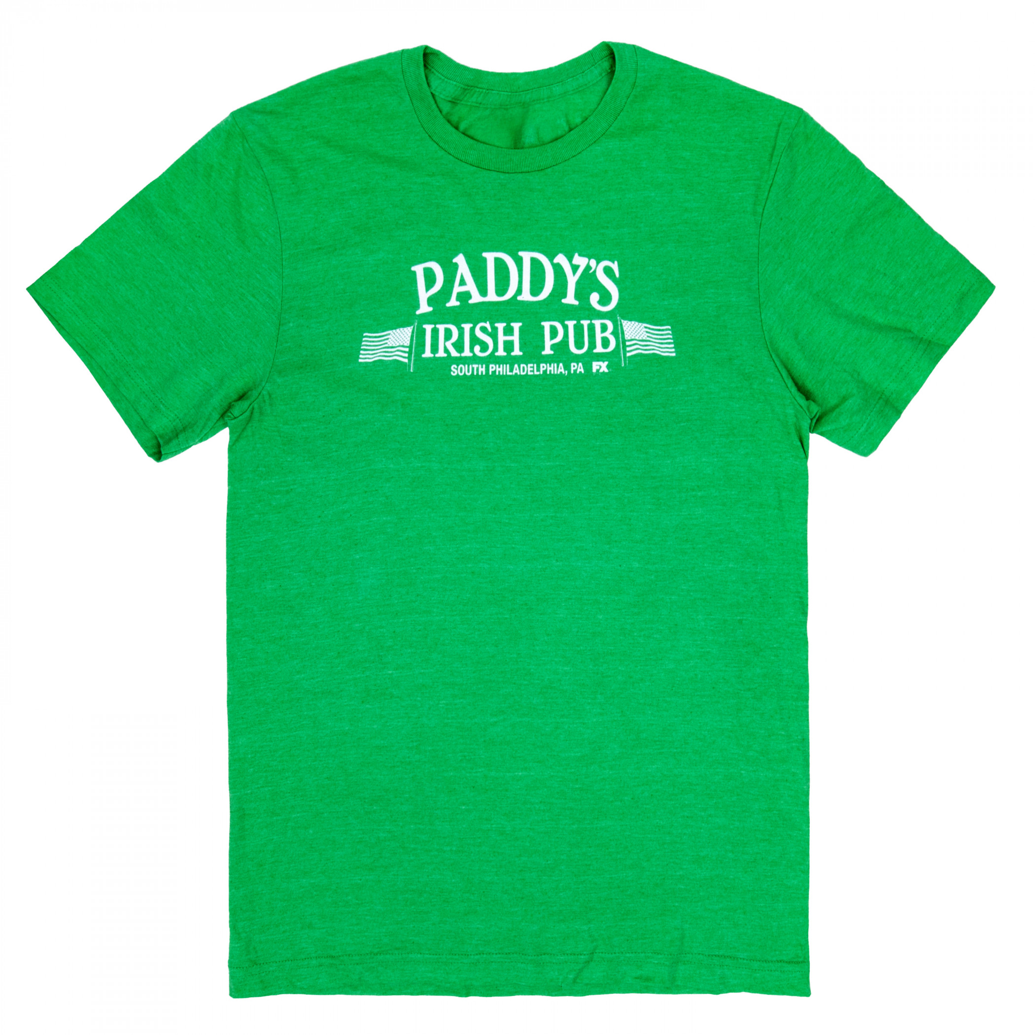 Paddy's Irish Pub Philadelphia St. Patrick's Graphic Men's Green T-Shirt