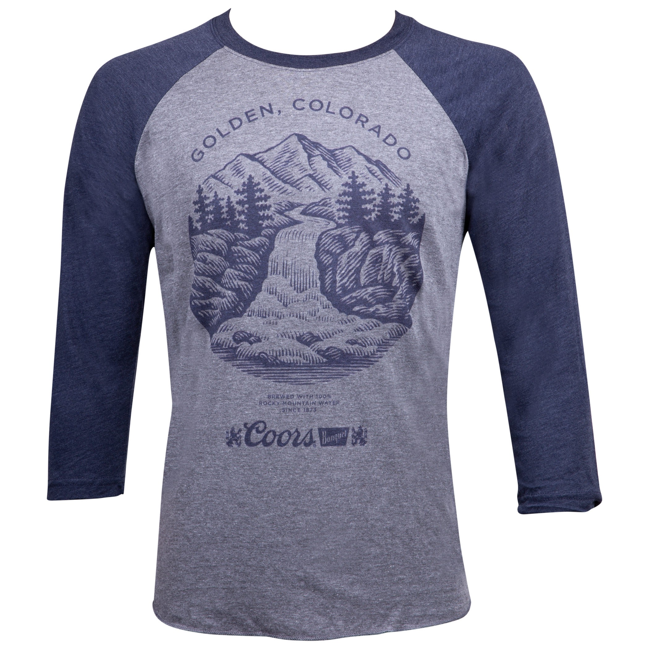 Coors Golden Colorado Raglan Shirt