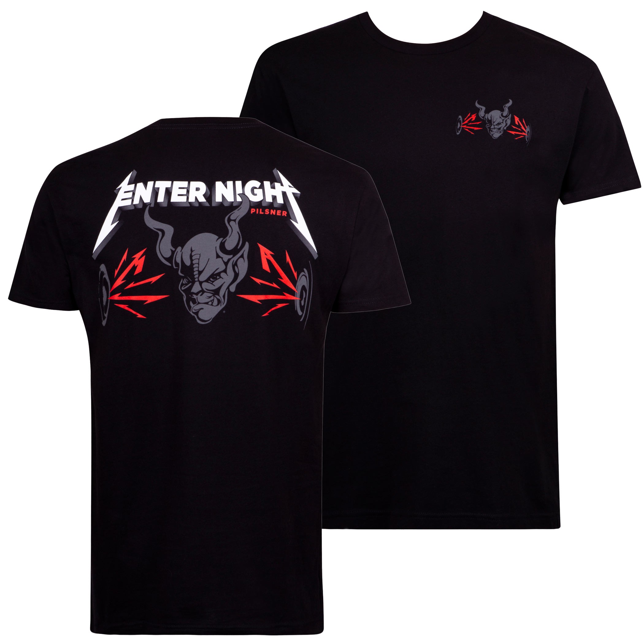 Arrogant Bastard Enter Night Black Tee Shirt