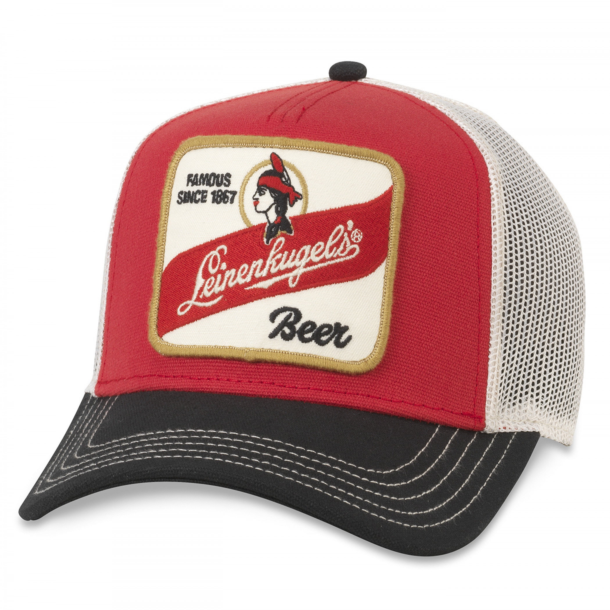 Leinenkugel Red Patch Trucker Hat