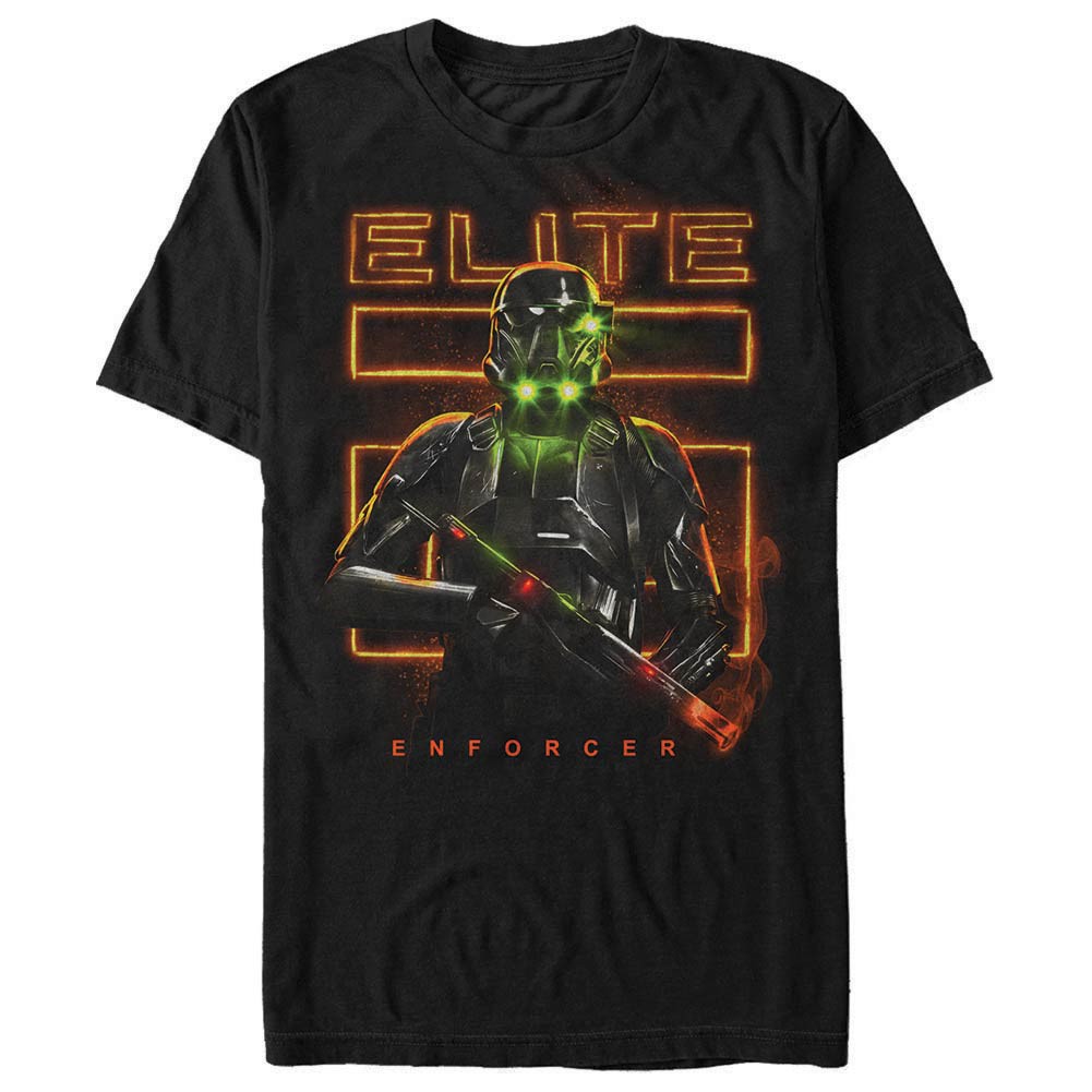 Star Wars Rogue One Elite Soldier Black T-Shirt, Black