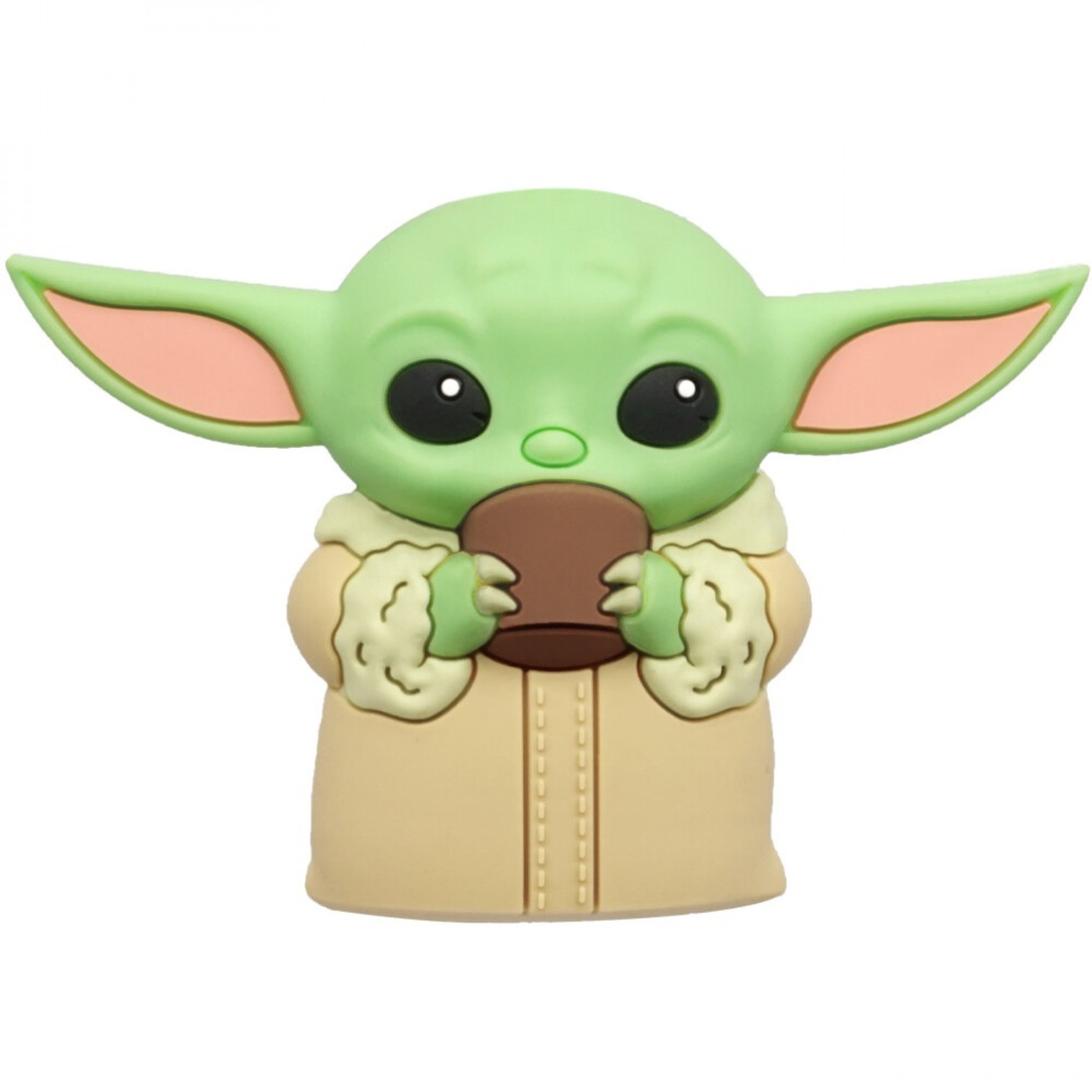 Star Wars The Mandalorian Grogu The Child Feeding Time 3D Foam Magnet, Multi-Color