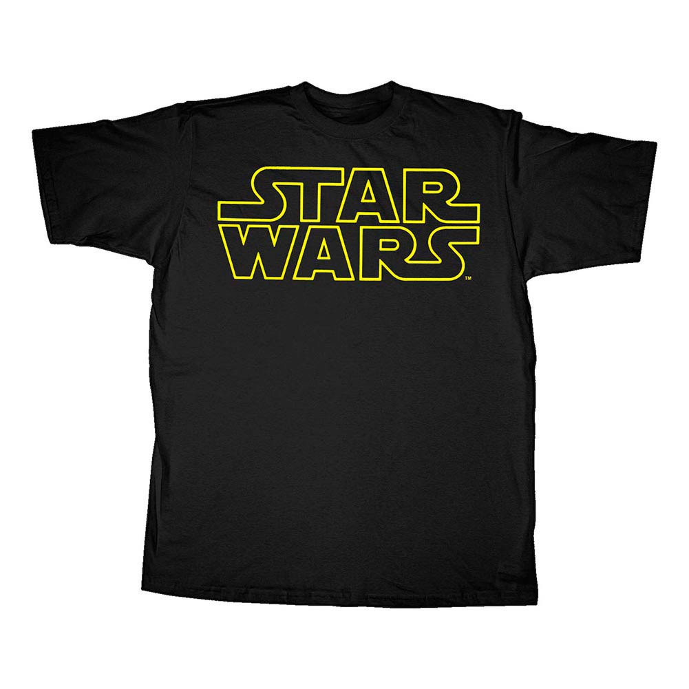 Star Wars Simplified Black T-Shirt, Black