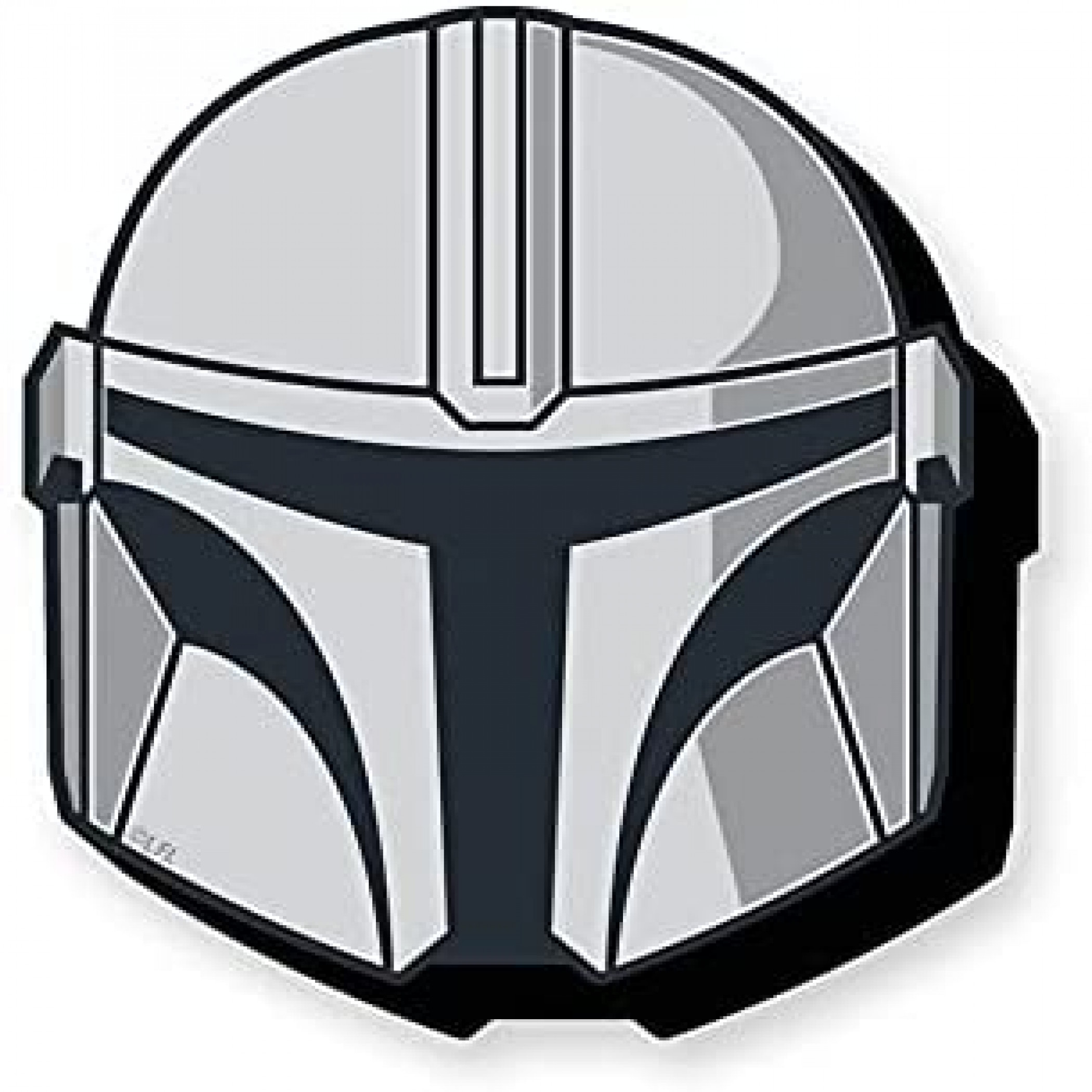 Star Wars The Mandalorian Helmet Chucky Magnet, Multi-Color