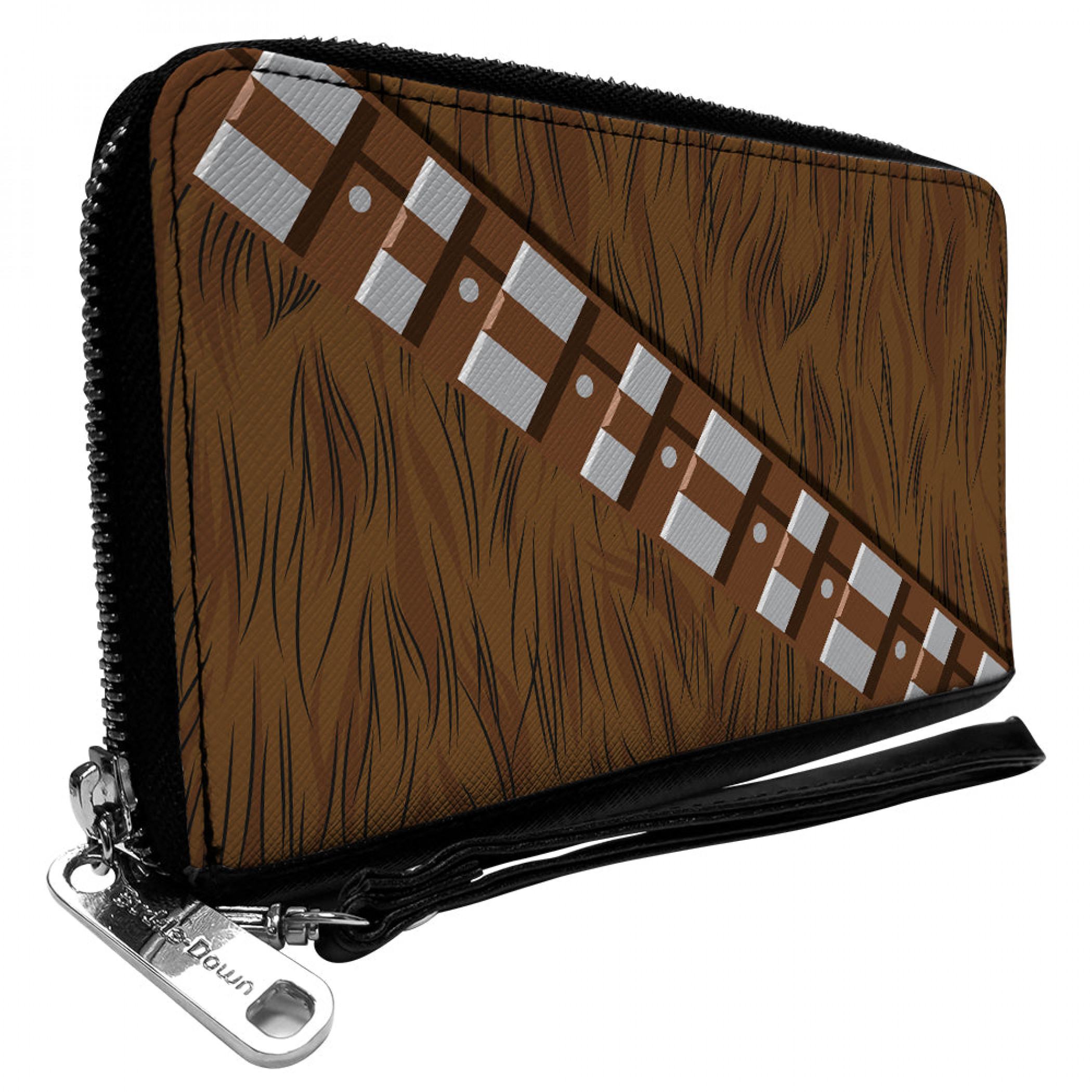 Star Wars Chewbacca Close-Up Zip Around Wallet, Brown