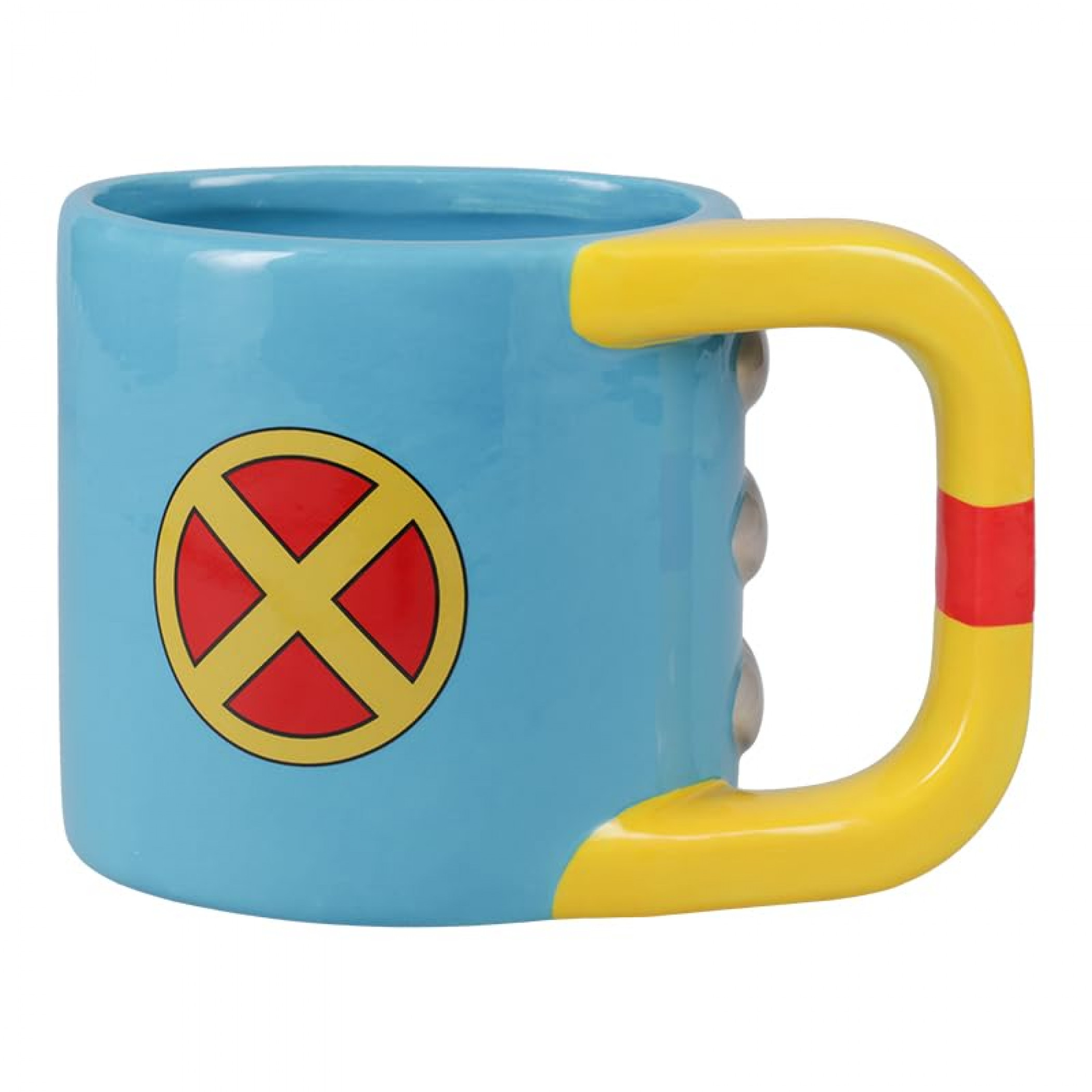 Wolverine Claw Shaped Jumbo Ceramic Mug, Multi-Color