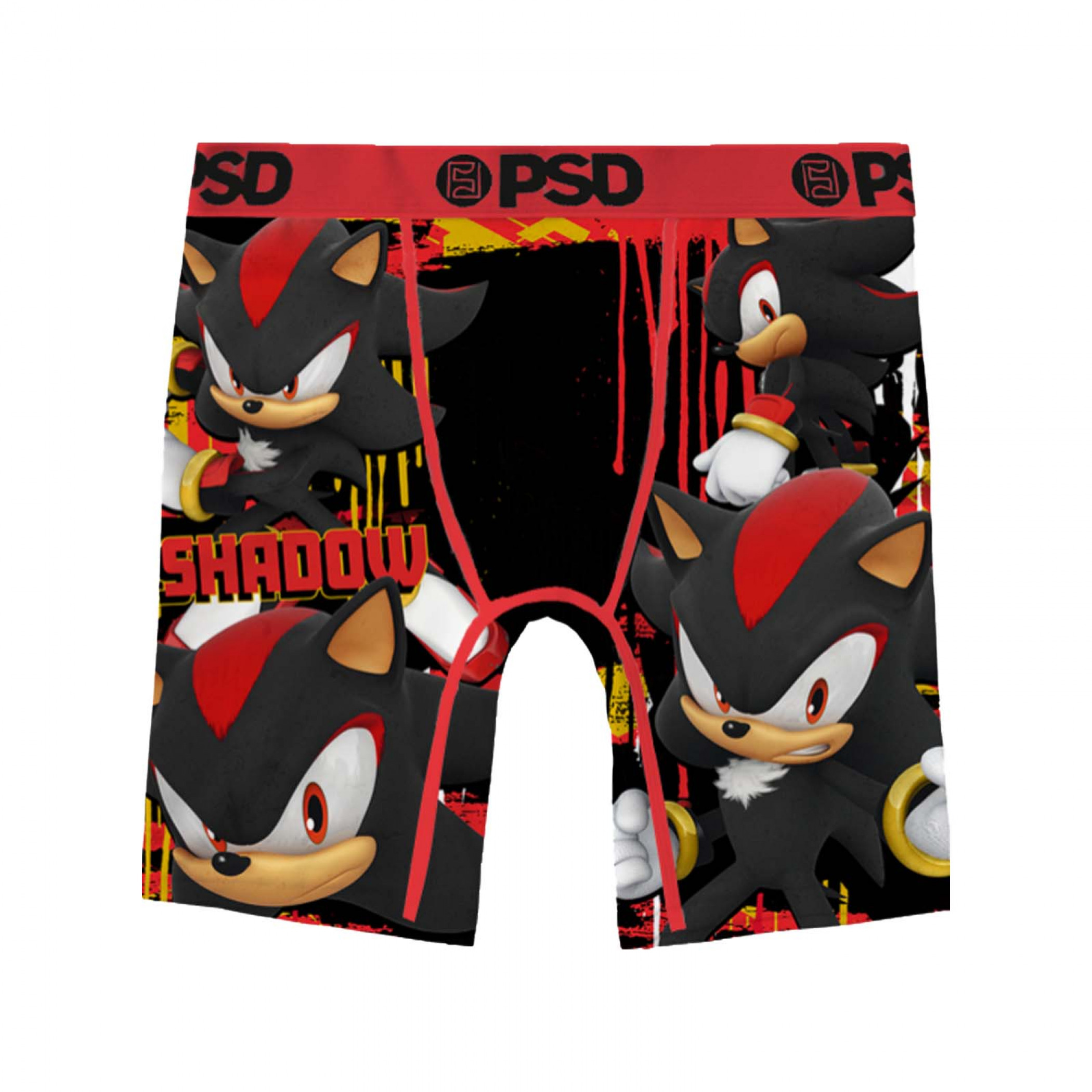 Sonic the Hedgehog Shadow Youth PSD Boxer Briefs, Black