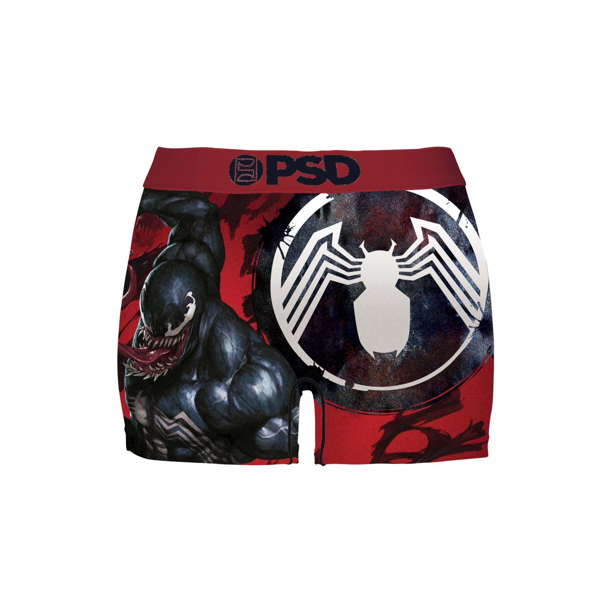 Venom PSD Boyshorts Underwear, Red