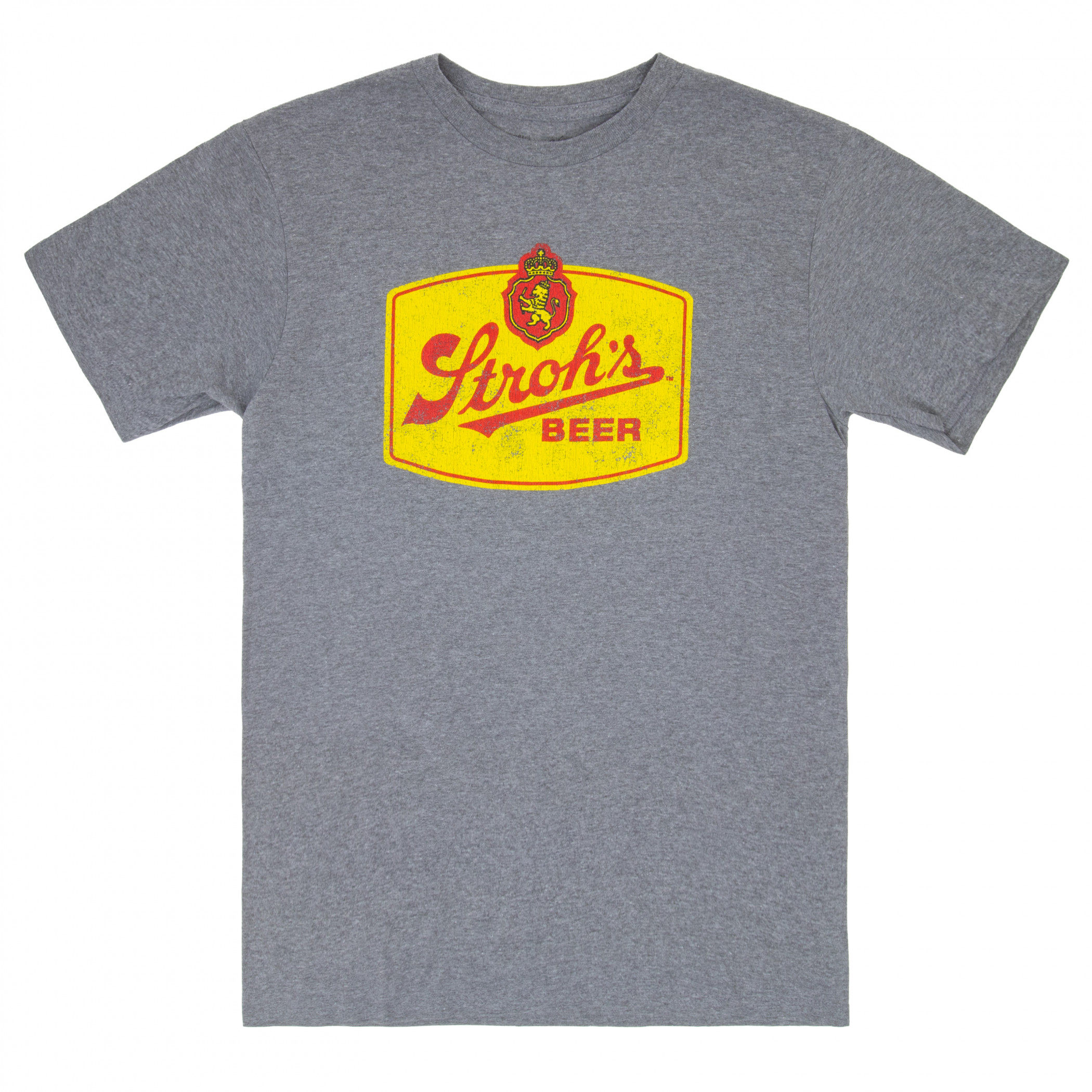 Stroh's Retro Grey Tee Shirt