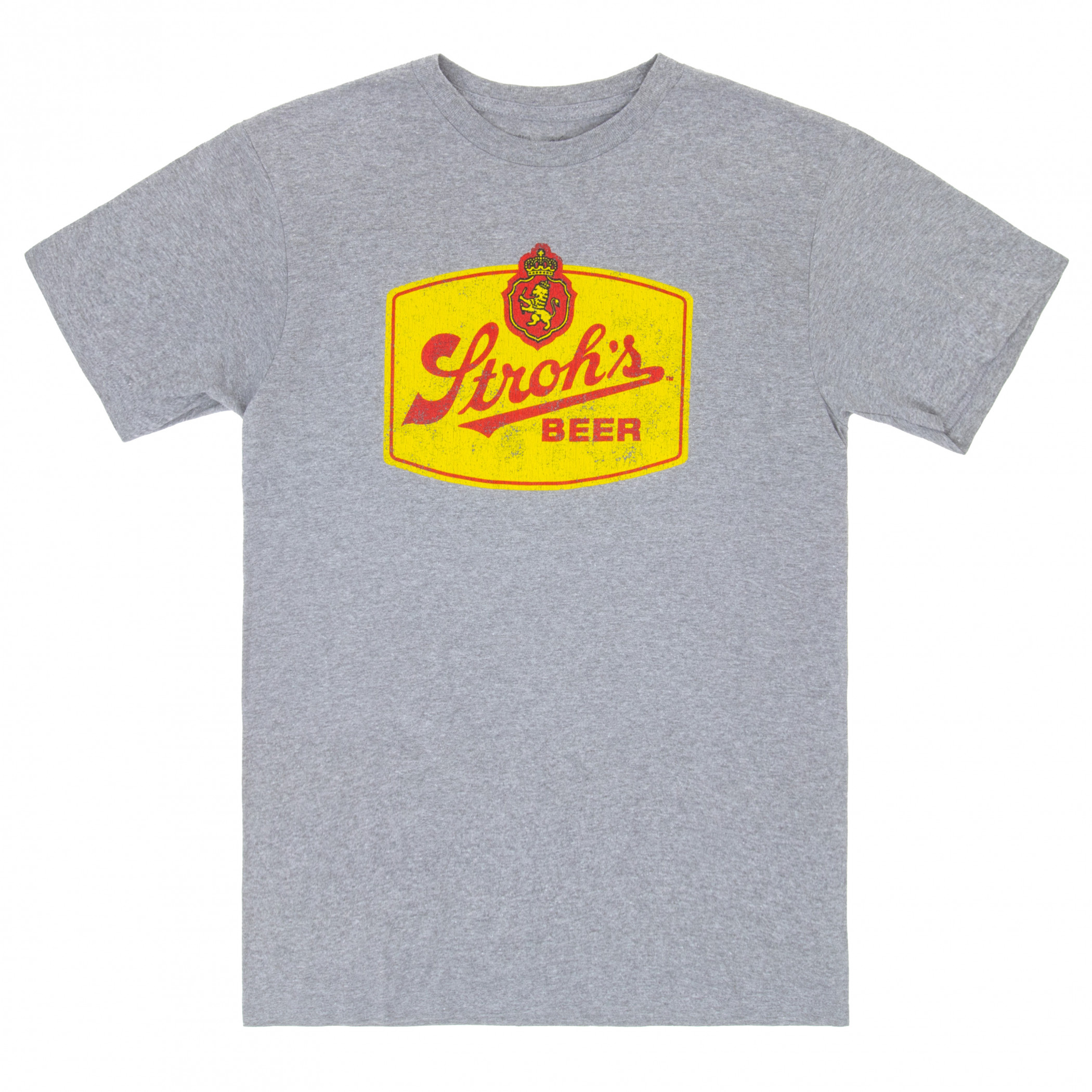 Stroh's Retro Grey Tee Shirt