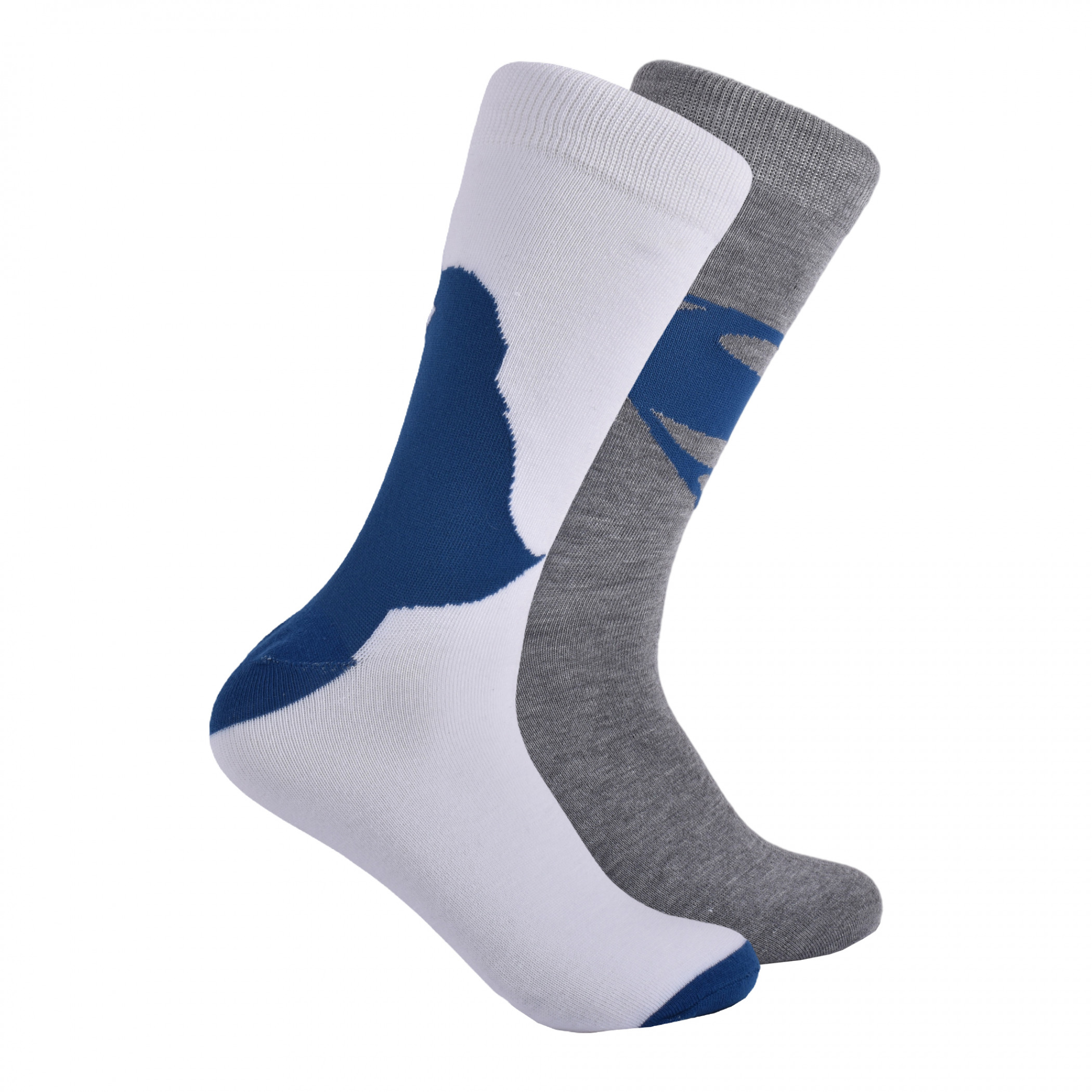 Superman Man of Steel Crew Socks 2-Pair Pack, Multi-Color
