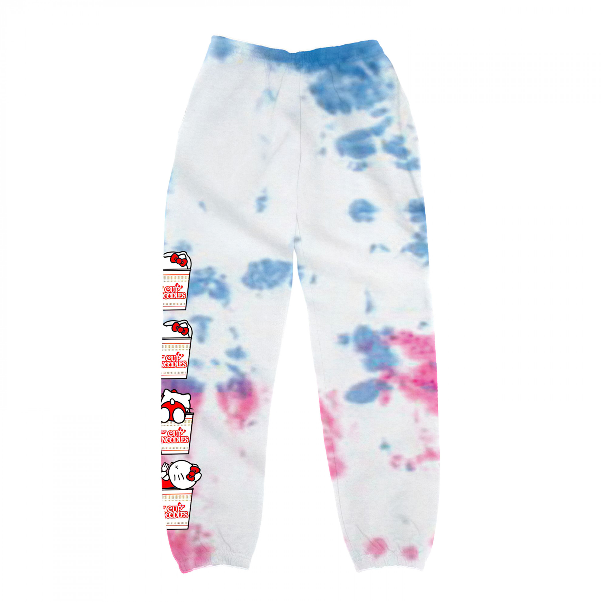 Hello Kitty x Cup Noodles Color Splotch Joggers, Multi-Color