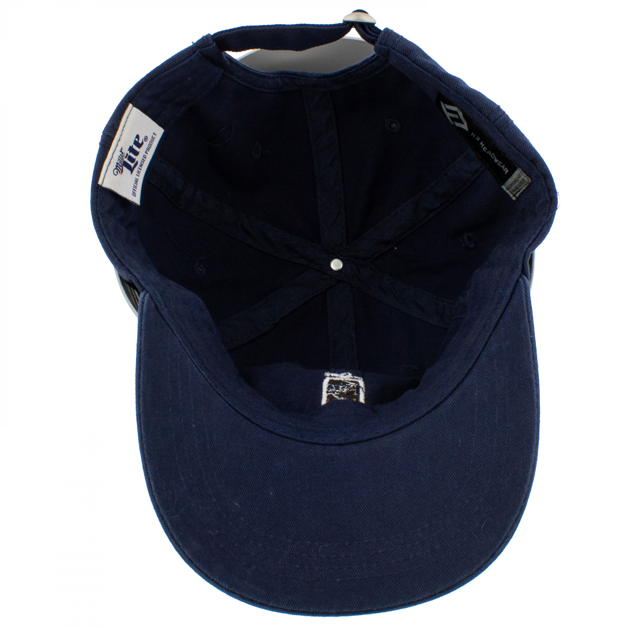 Miller Lite Can Logo Navy Blue Dad Hat