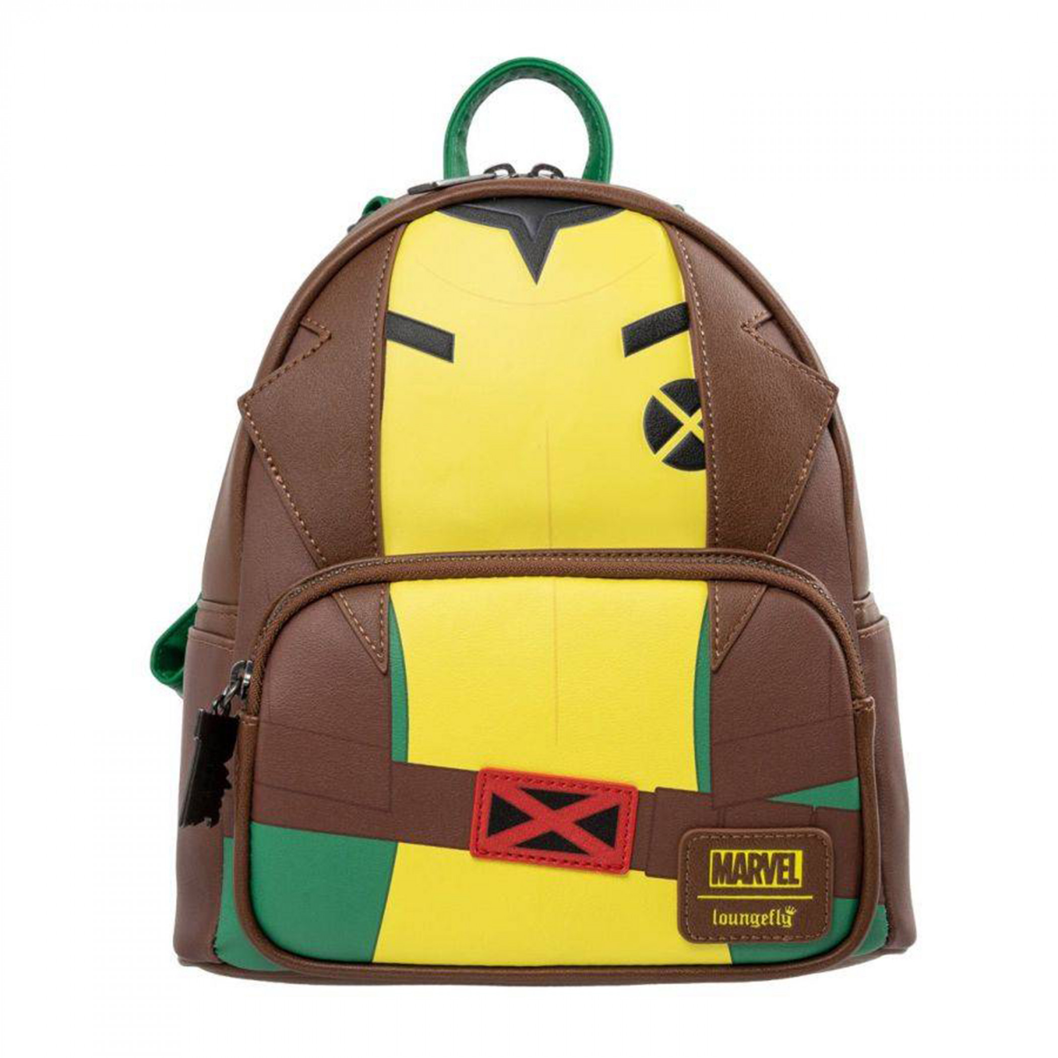 X-Men Rogue Cosplay Mini-Backpack By Loungefly, Multi-Color