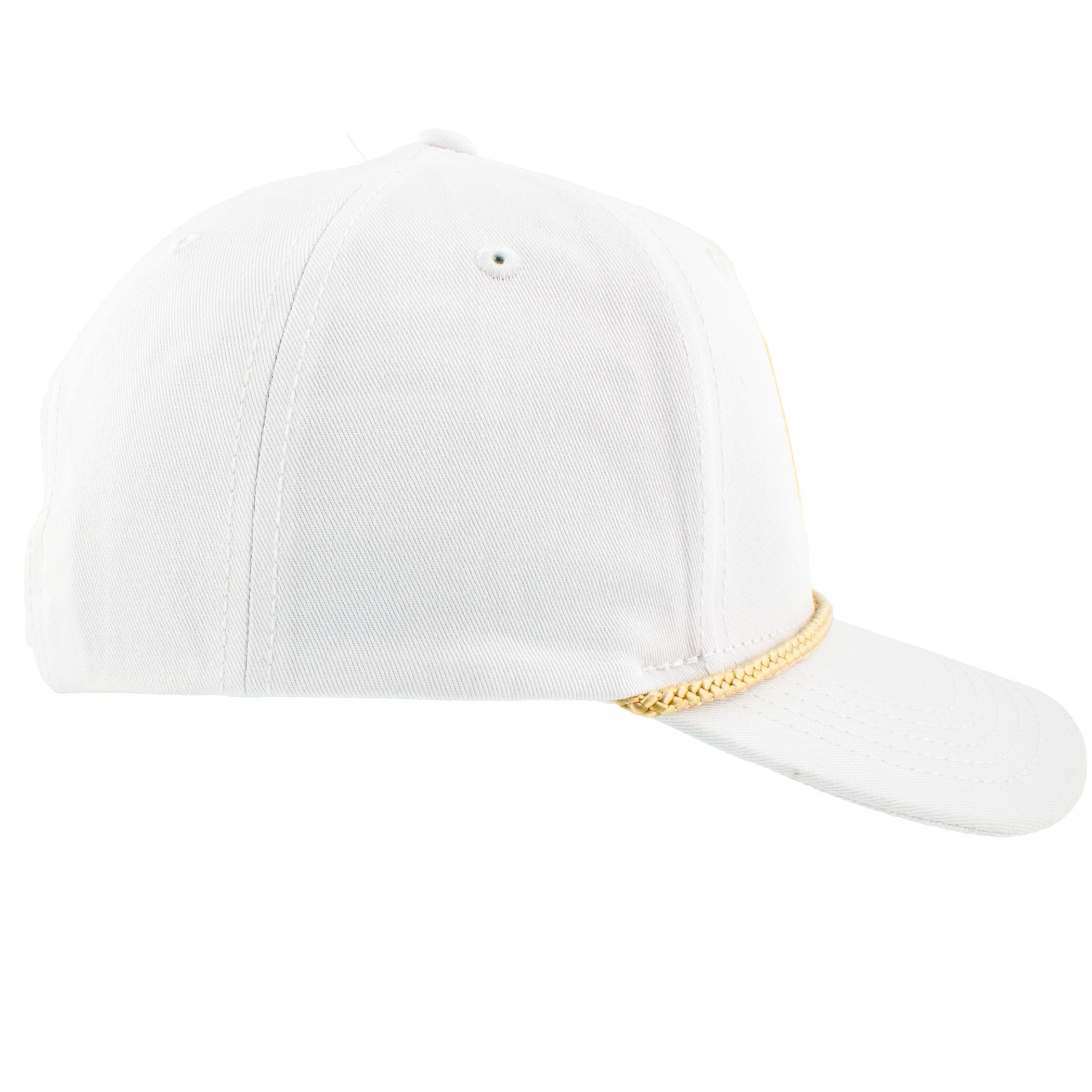 Natty Light Rowdy Gentleman Vintage Logo White Snapback Hat