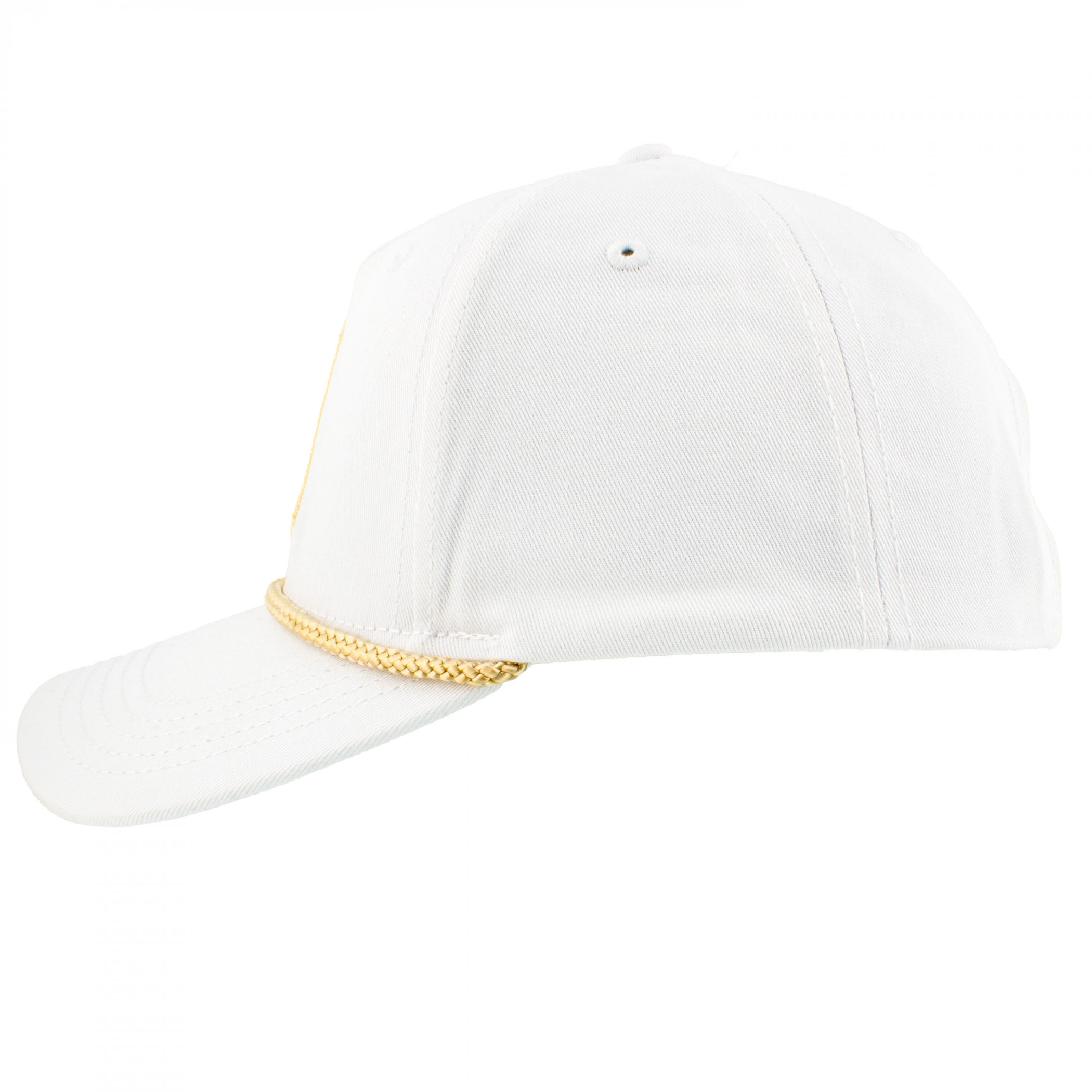 Natty Light Rowdy Gentleman Vintage Logo White Snapback Hat