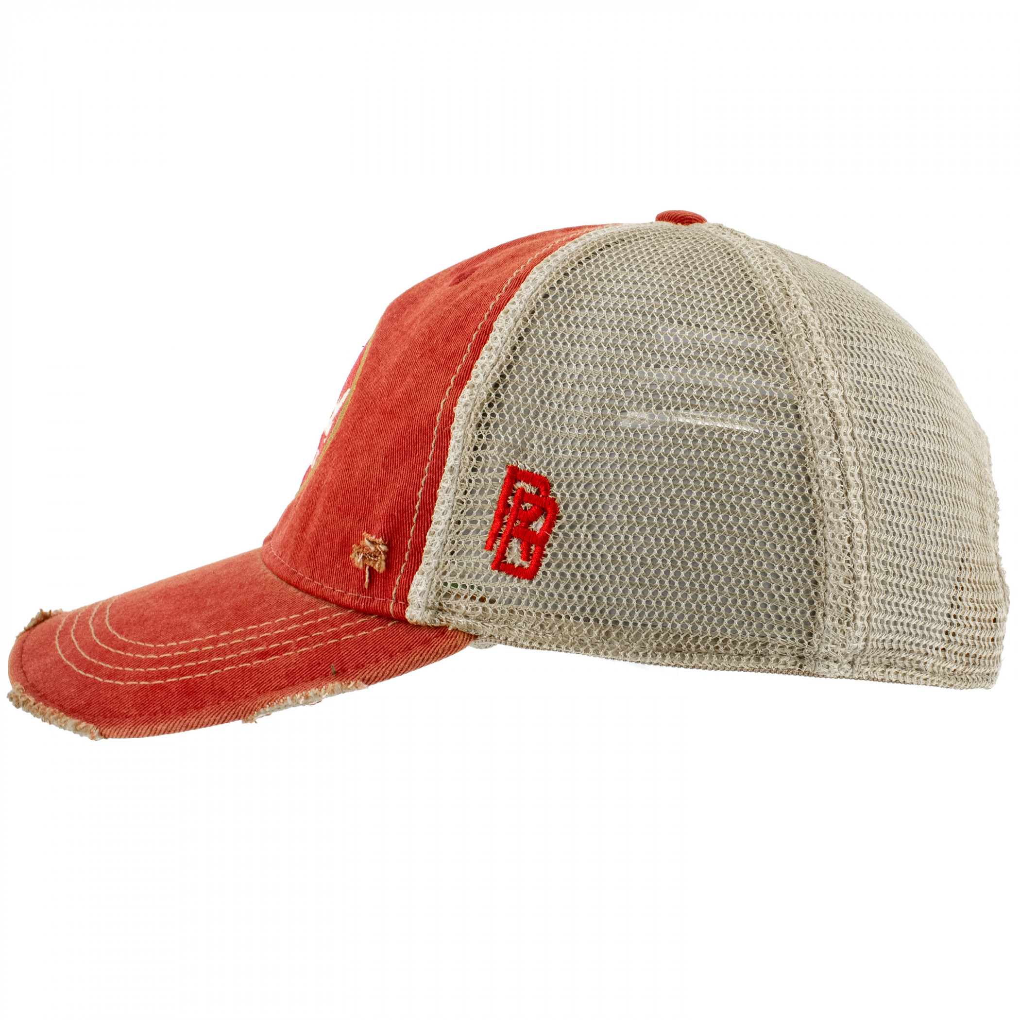 Pearl Lager Retro Brand Orange Men's Trucker Hat