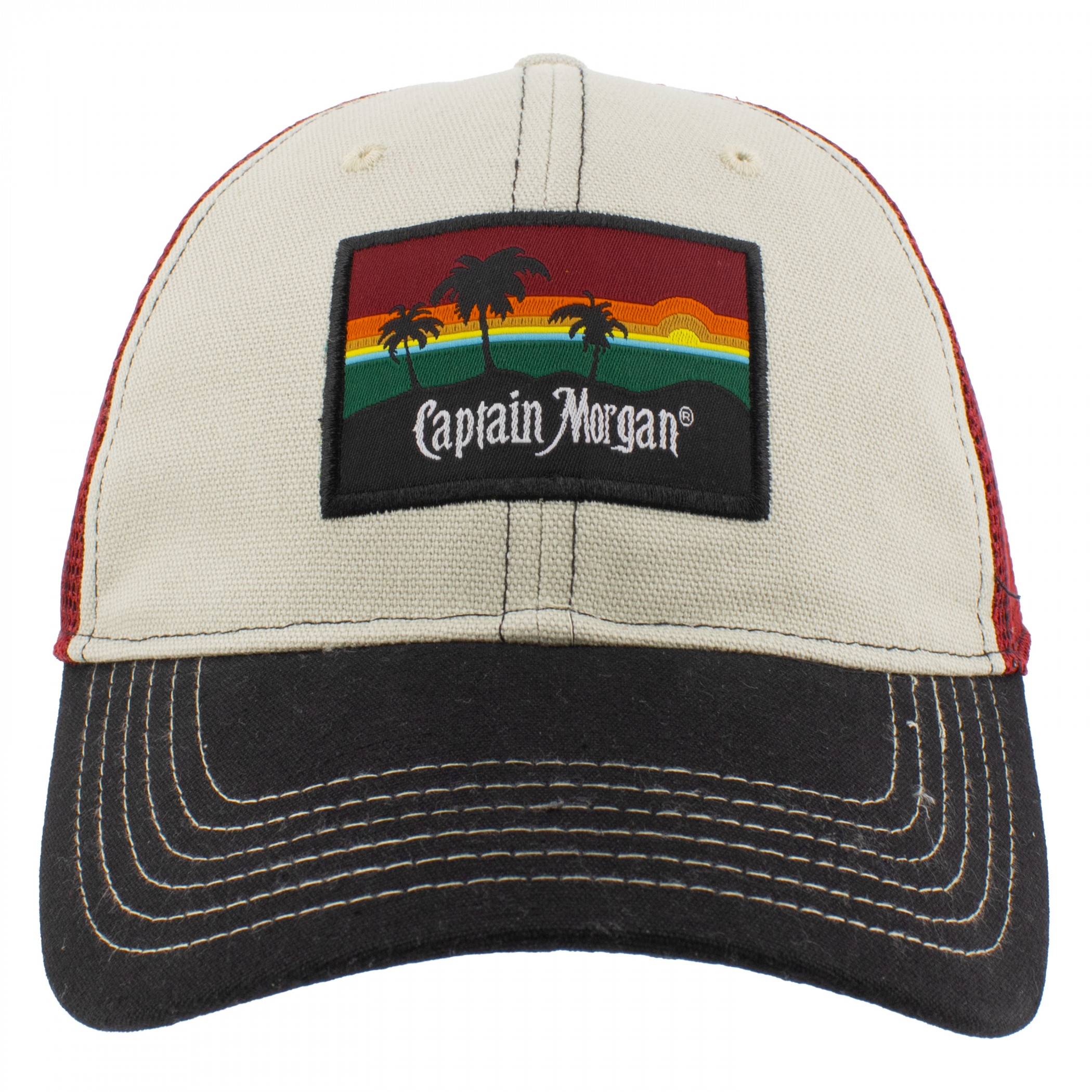 Captain Morgan Beach Side Mesh Snapback Hat